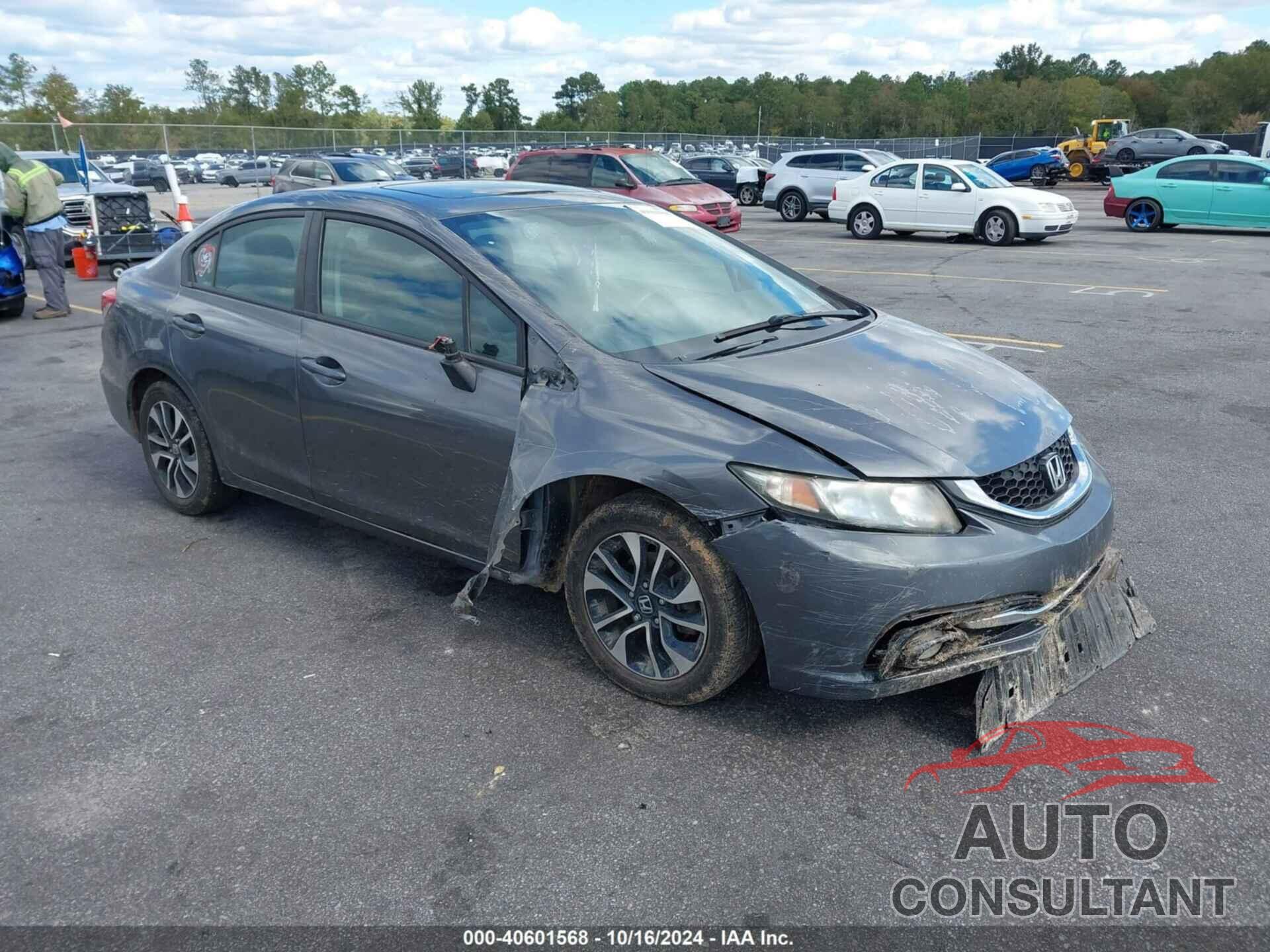 HONDA CIVIC 2013 - 19XFB2F91DE239639