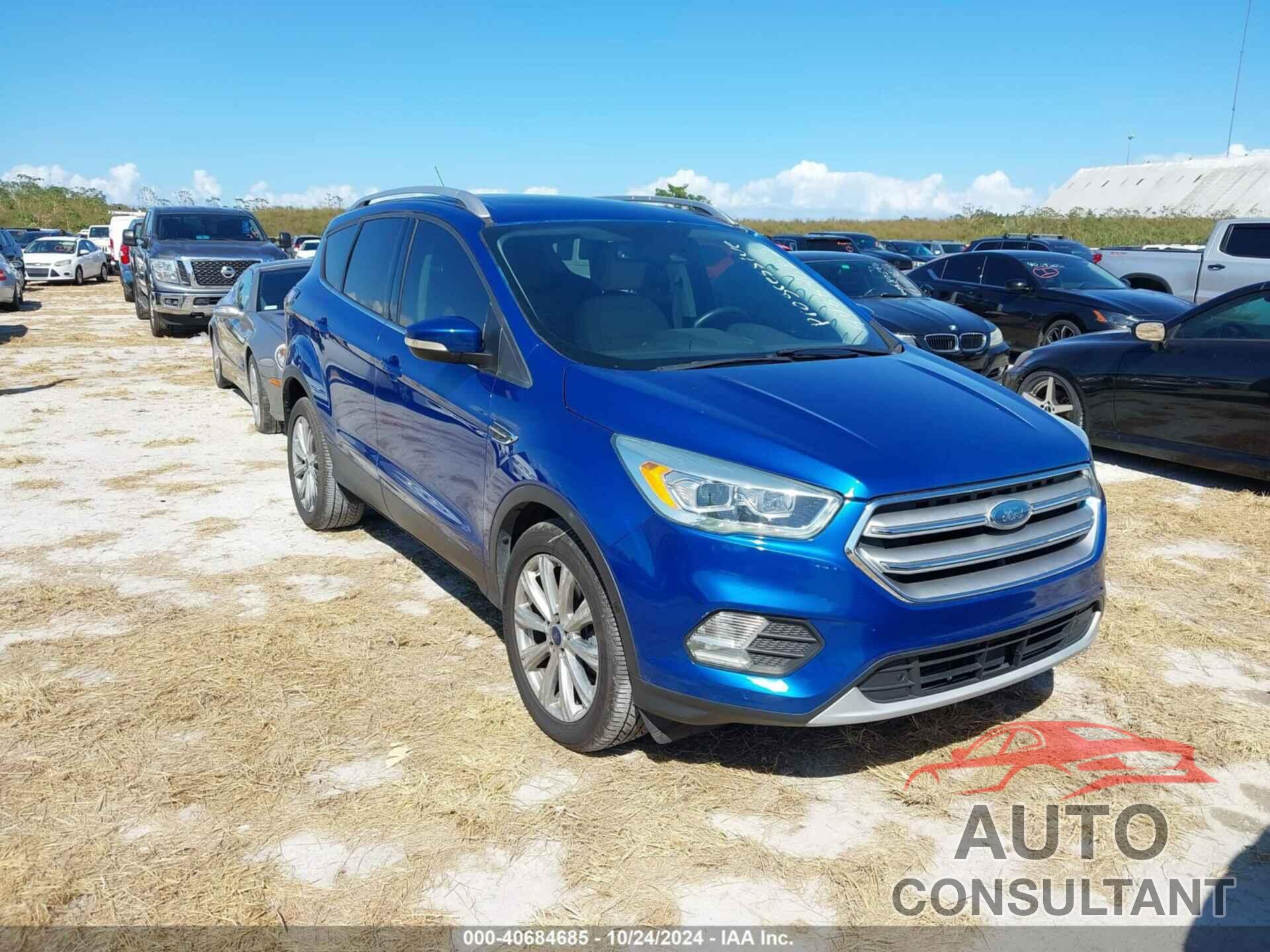 FORD ESCAPE 2017 - 1FMCU0J92HUA02802