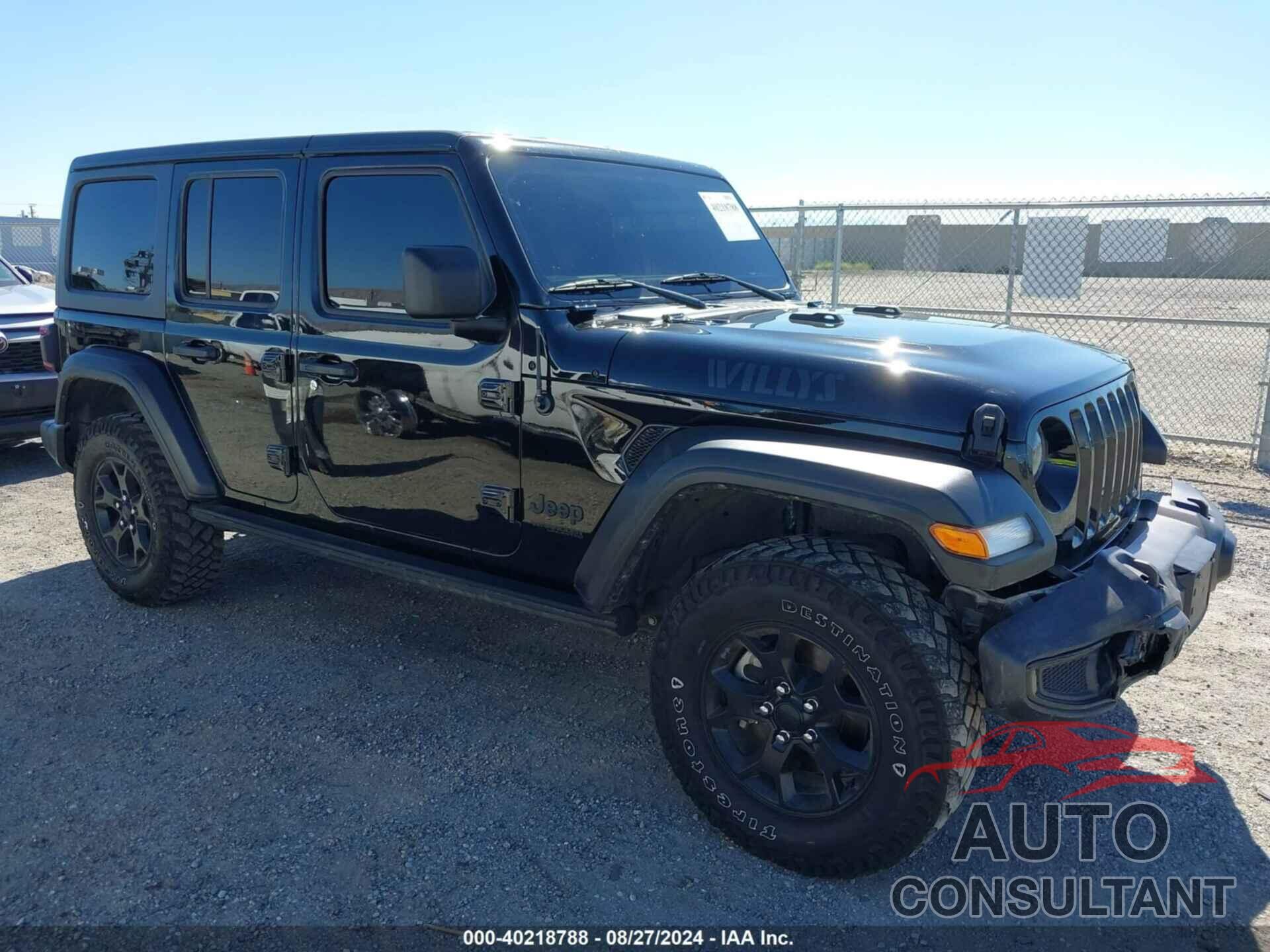 JEEP WRANGLER UNLIMITED 2021 - 1C4HJXDG1MW713282
