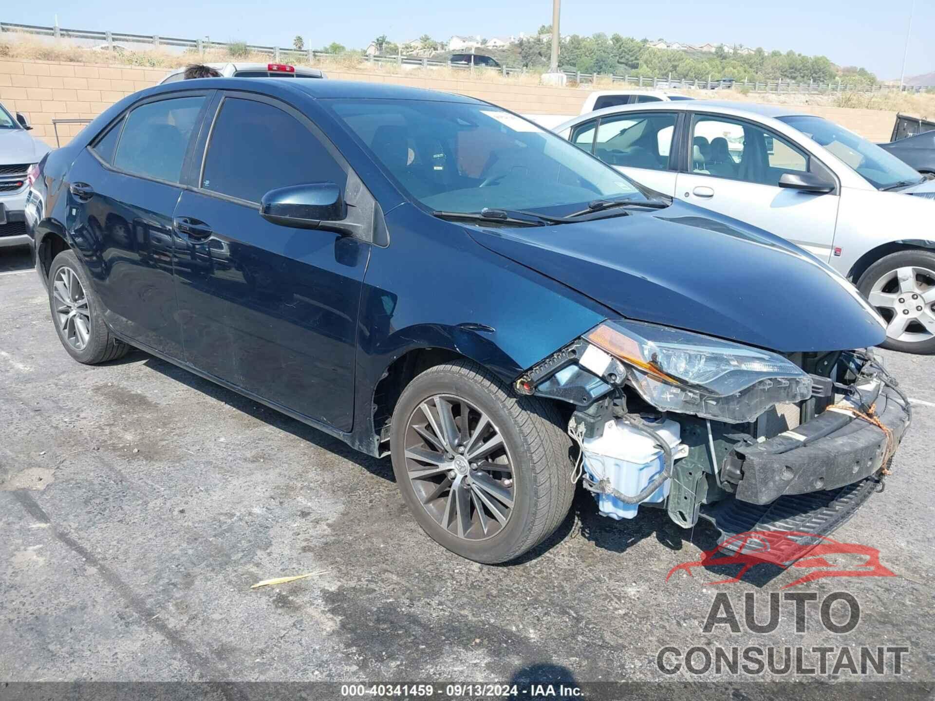 TOYOTA COROLLA 2018 - 2T1BURHE3JC967534