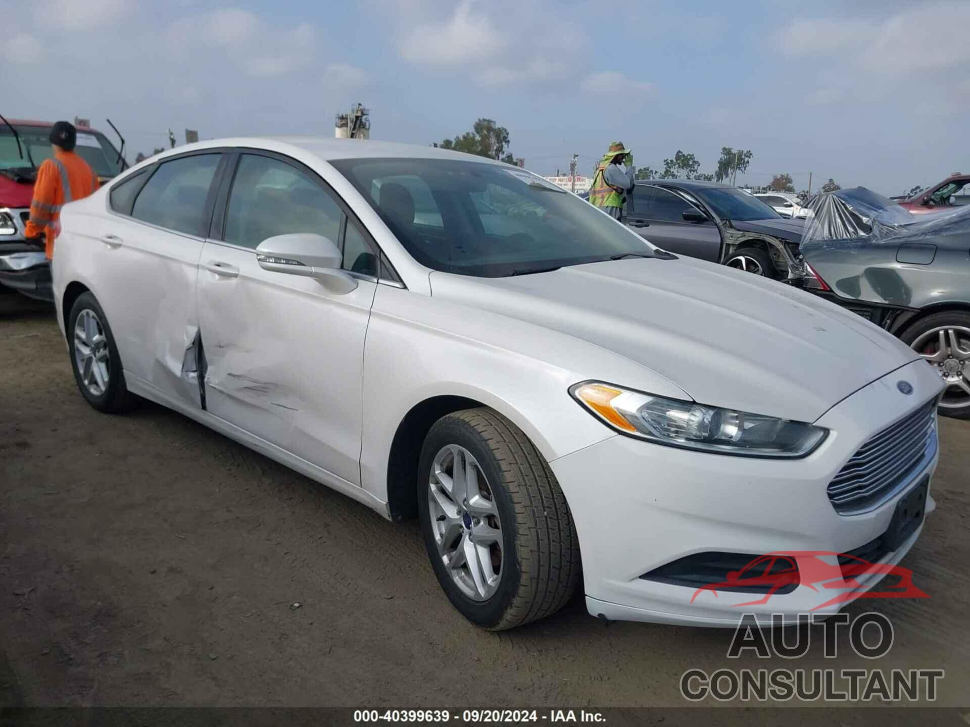 FORD FUSION 2013 - 3FA6P0HR8DR381374
