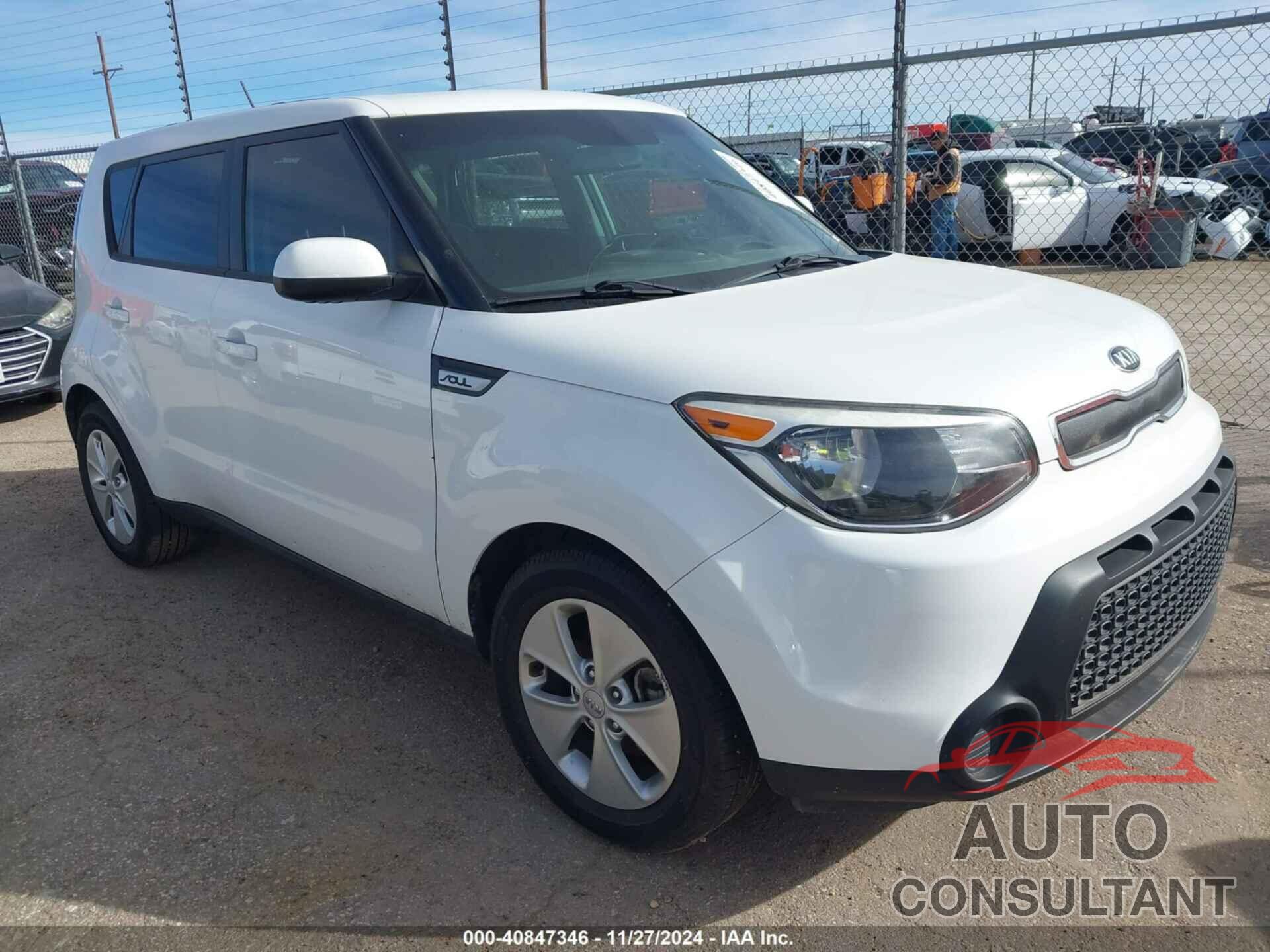 KIA SOUL 2015 - KNDJN2A29F7780677