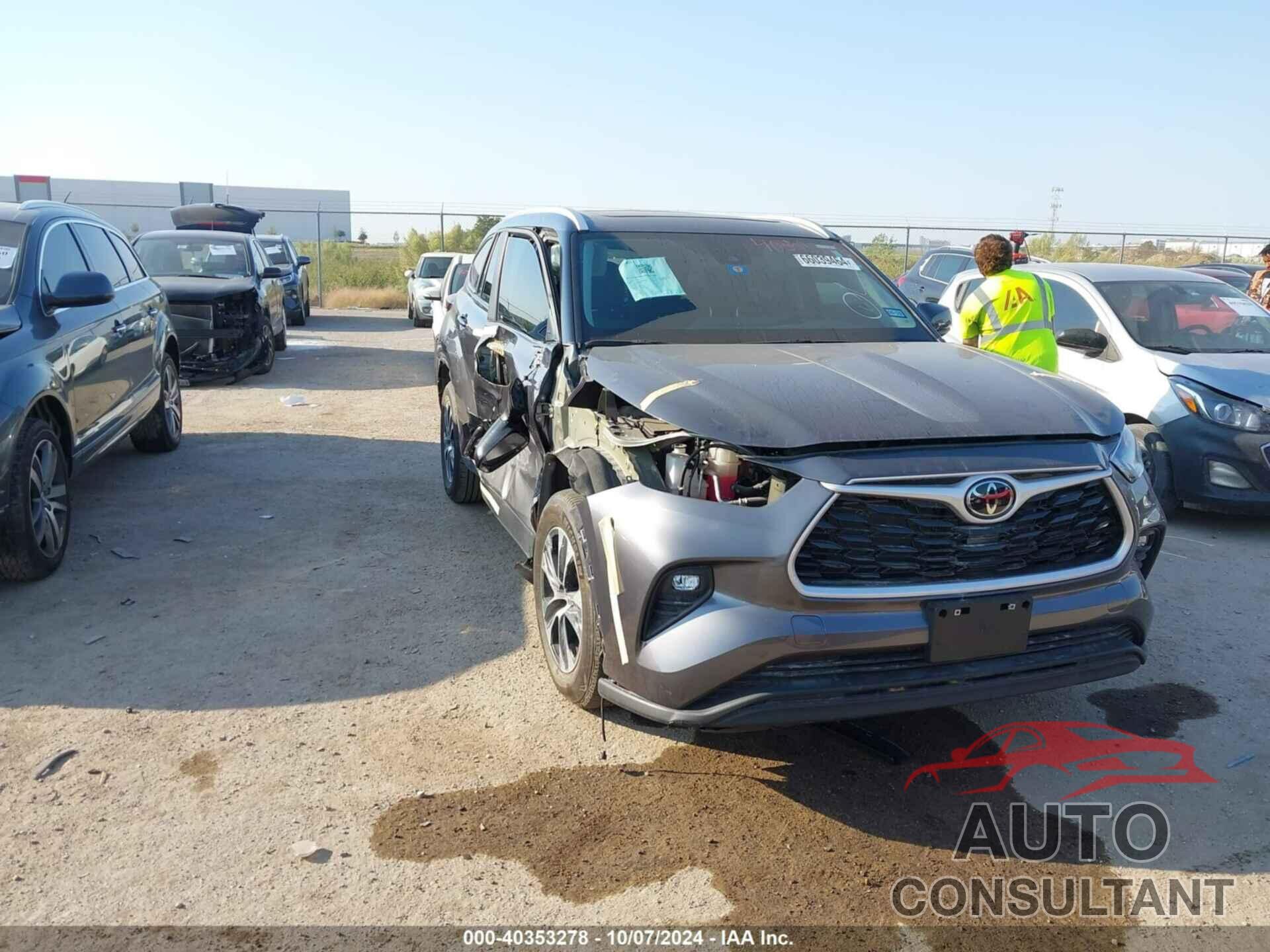 TOYOTA HIGHLANDER 2023 - 5TDKDRAH9PS040378