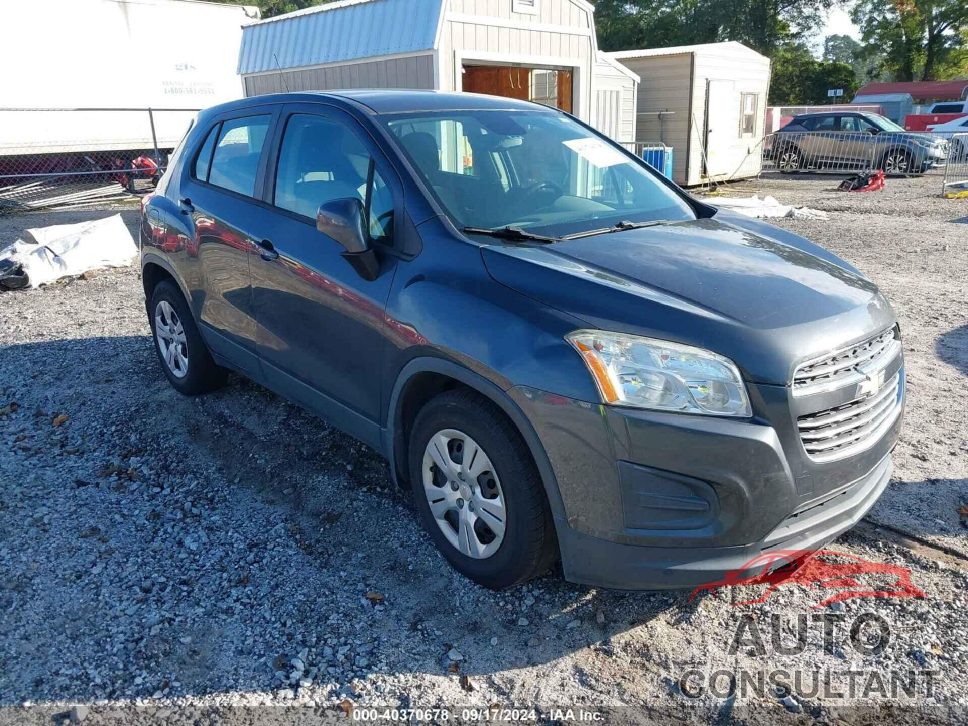 CHEVROLET TRAX 2016 - 3GNCJKSB0GL151770