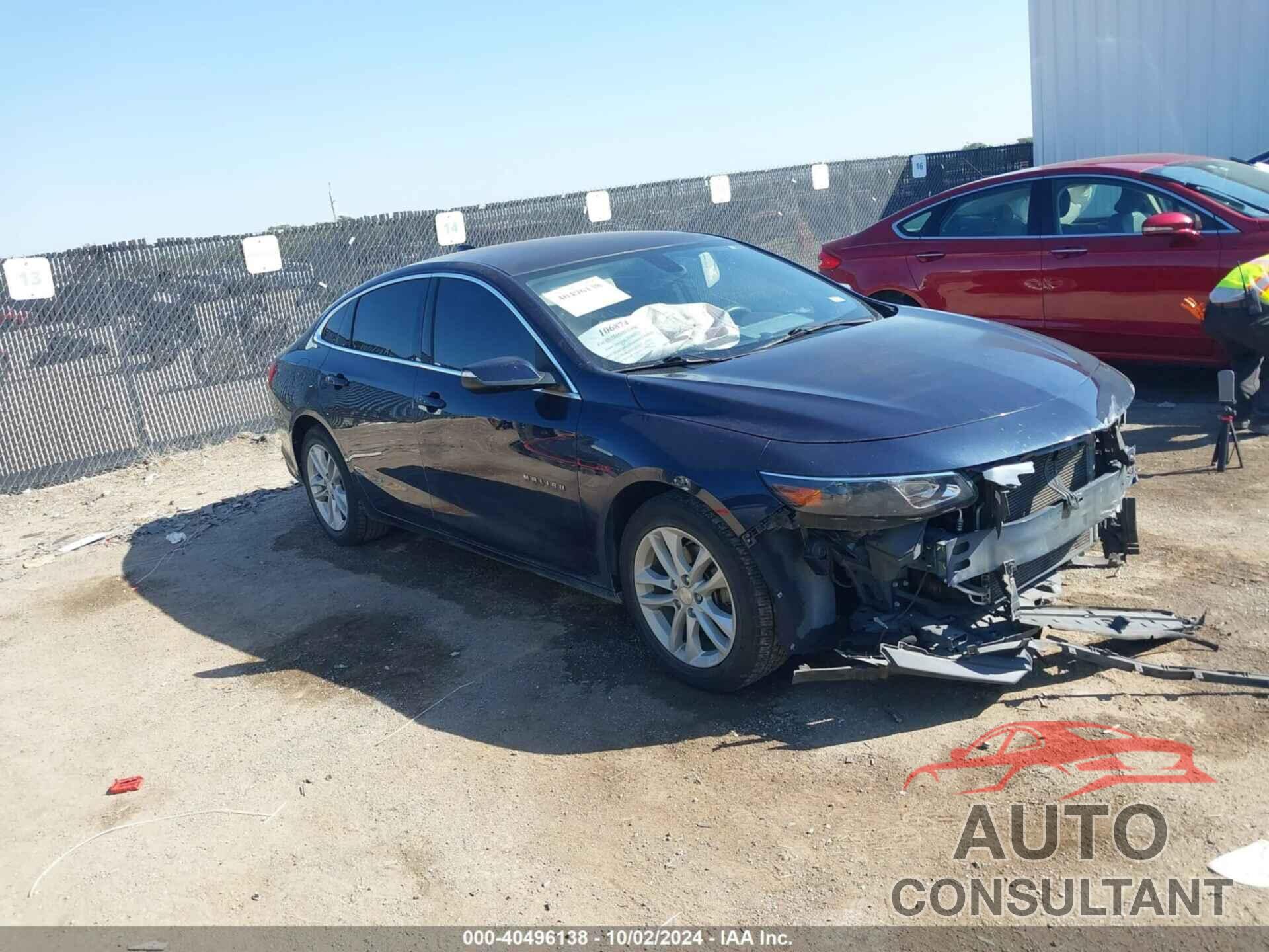 CHEVROLET MALIBU 2016 - 1G1ZE5ST2GF207731