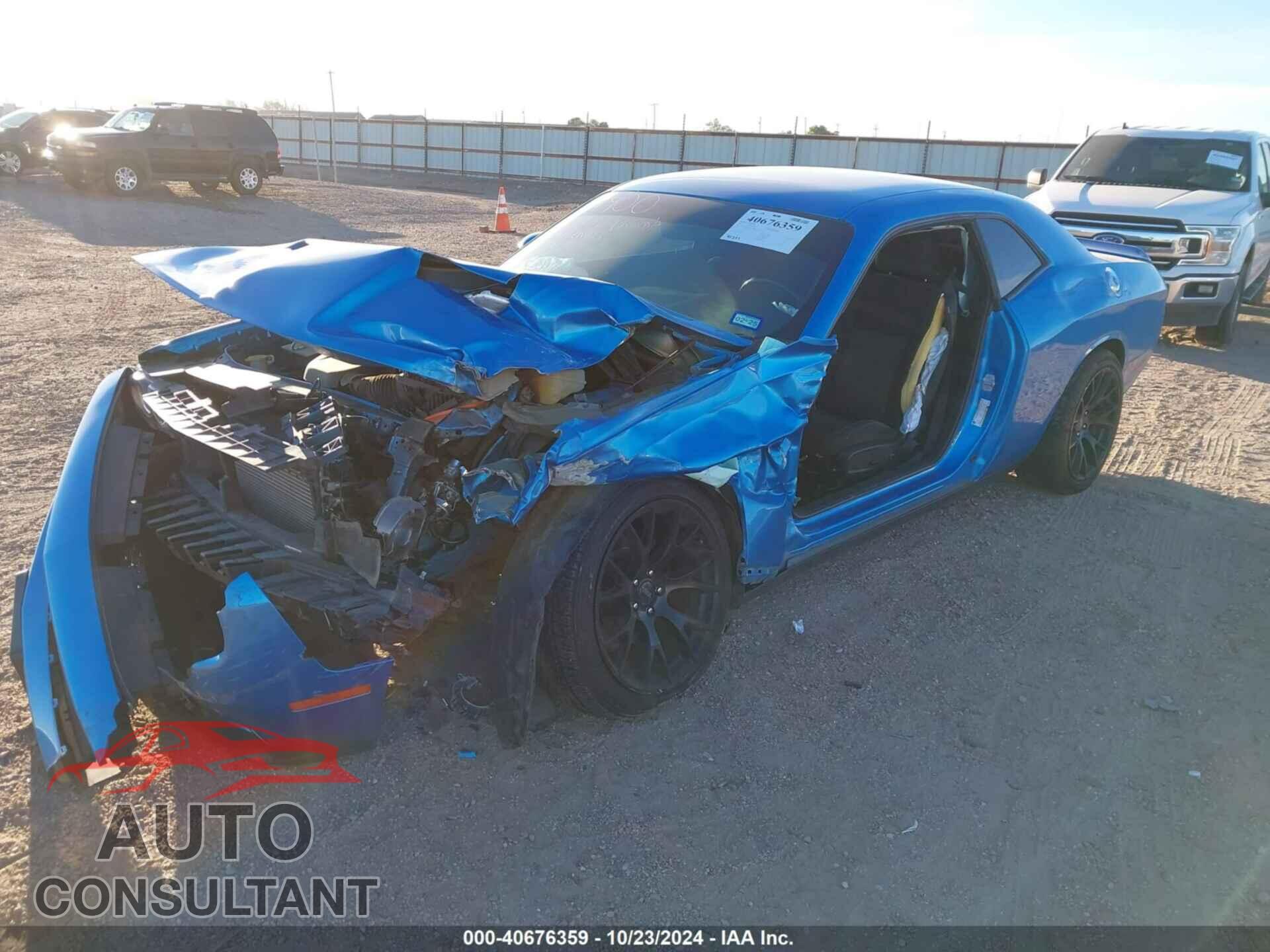 DODGE CHALLENGER 2019 - 2C3CDZAG2KH731842