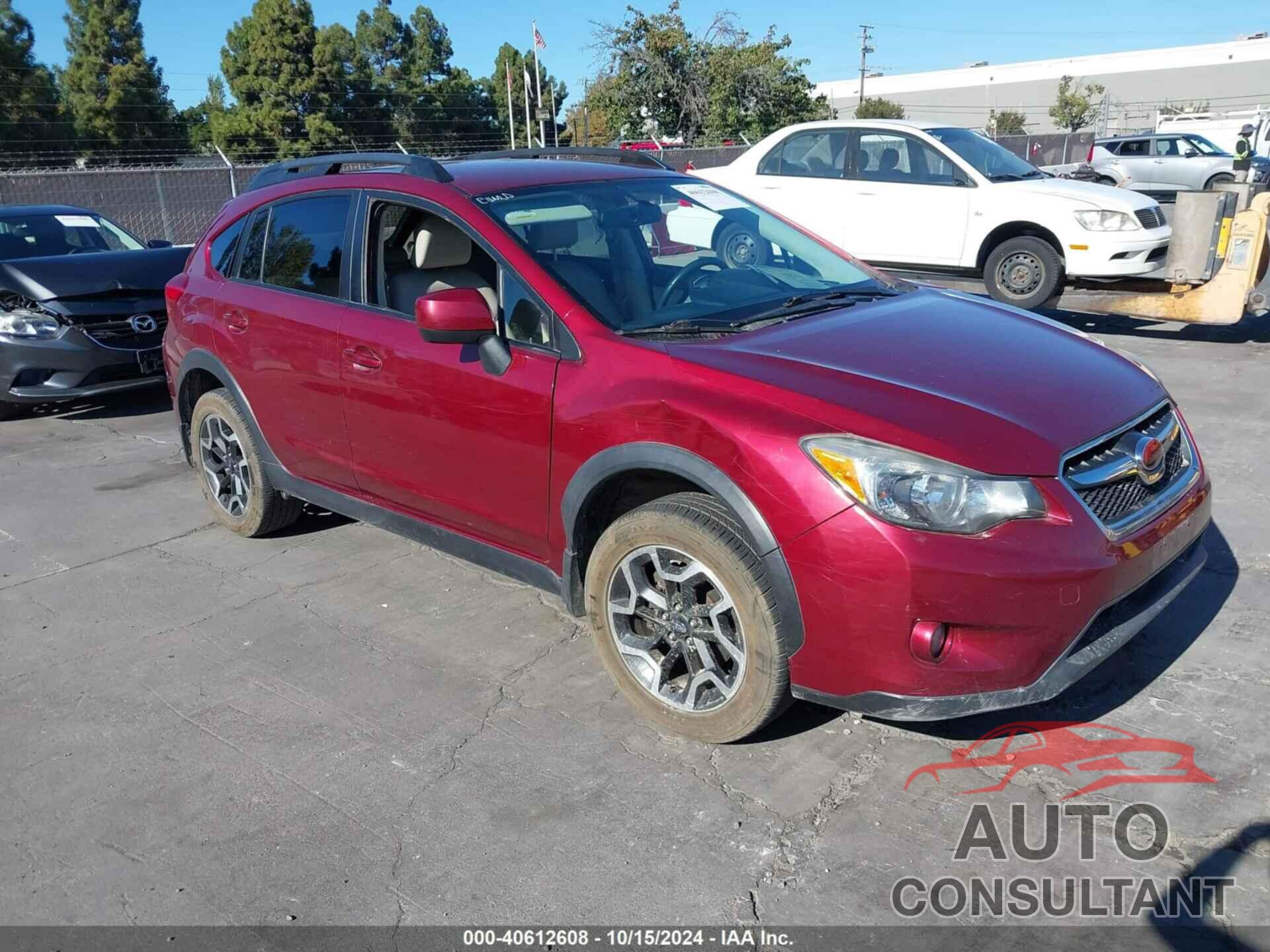 SUBARU XV CROSSTREK 2014 - JF2GPAGC7E8238762