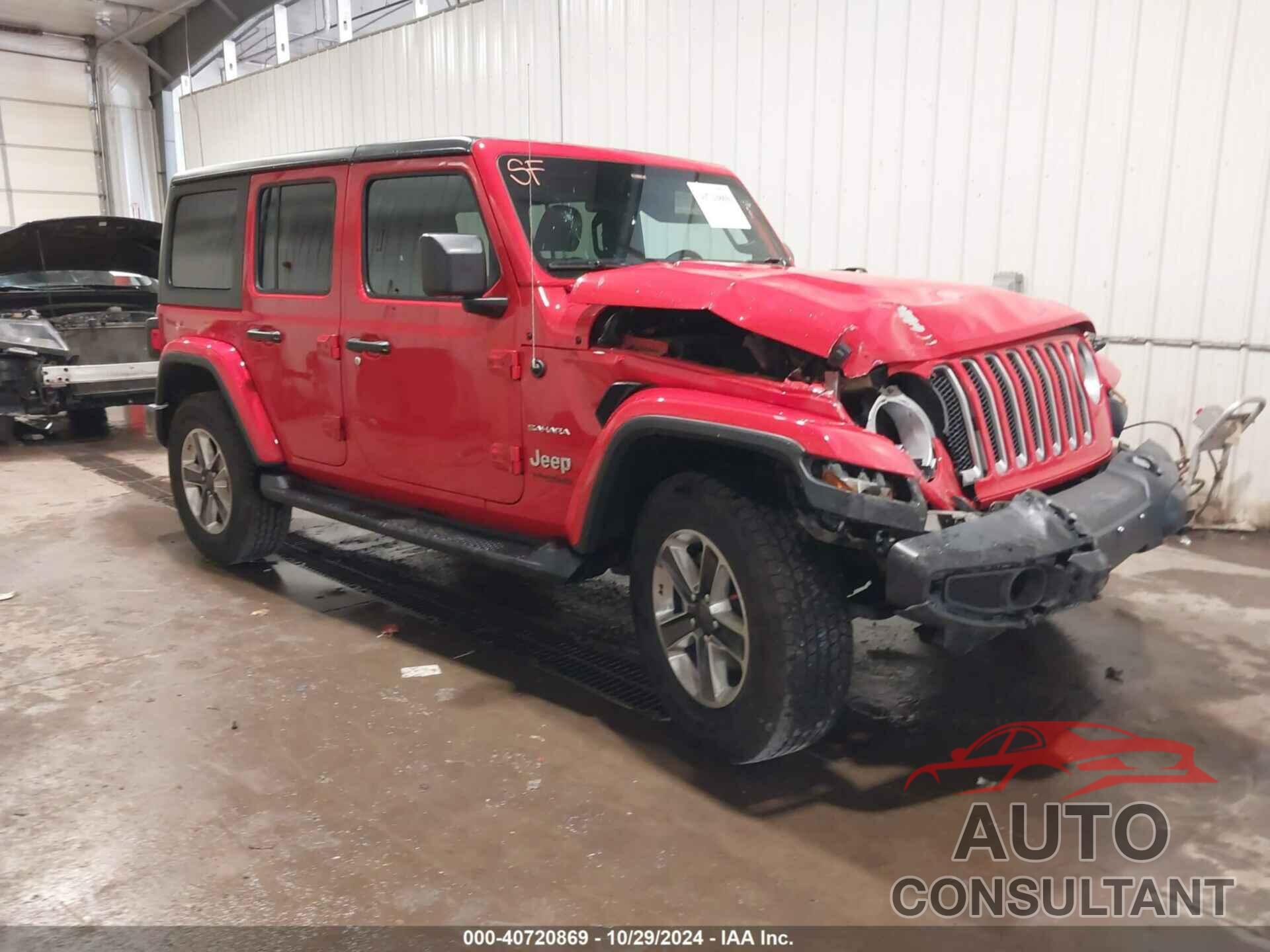 JEEP WRANGLER UNLIMITED 2020 - 1C4HJXENXLW279407