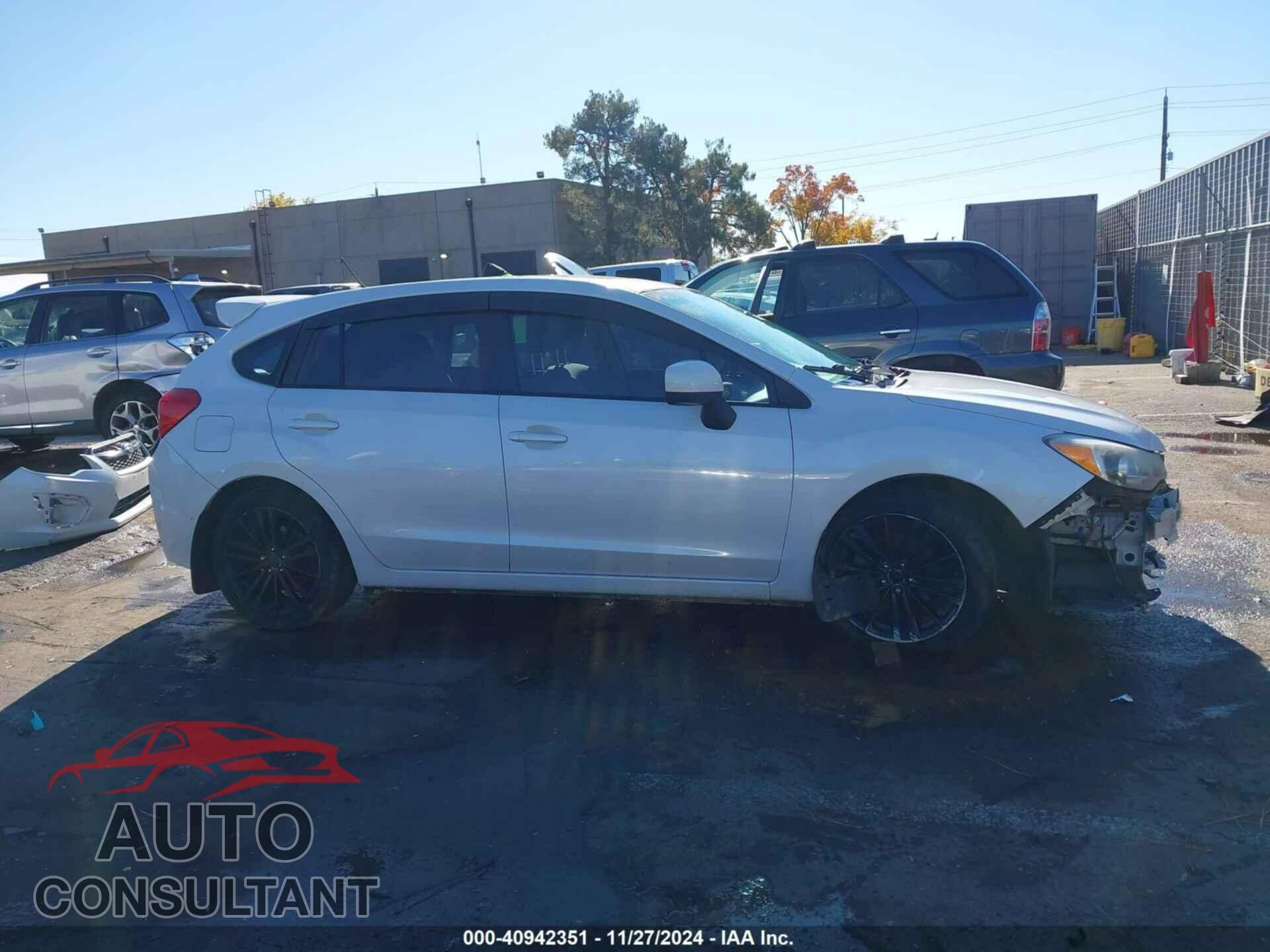 SUBARU IMPREZA 2012 - JF1GPAF66CH211971