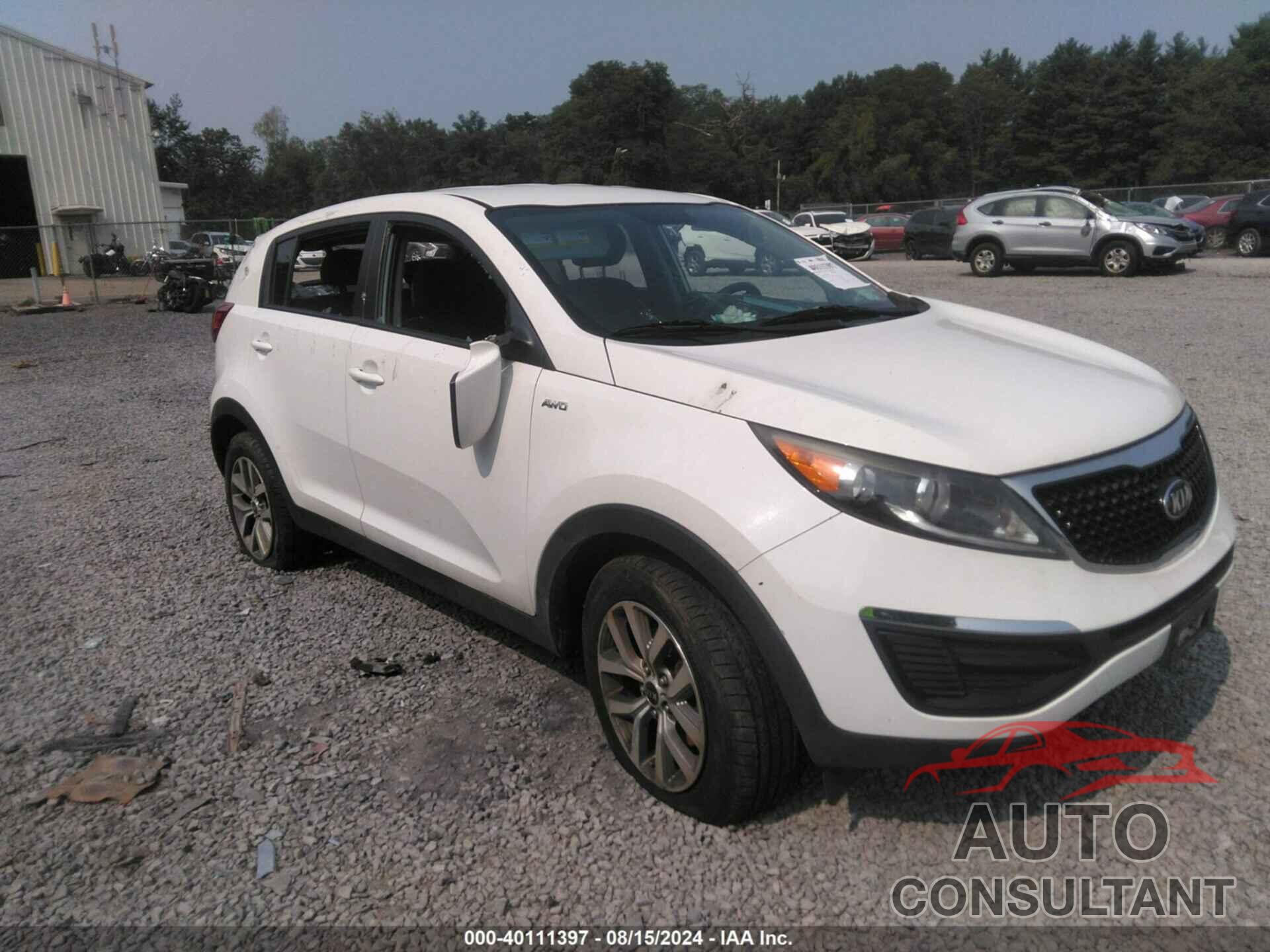KIA SPORTAGE 2015 - KNDPBCAC9F7792636