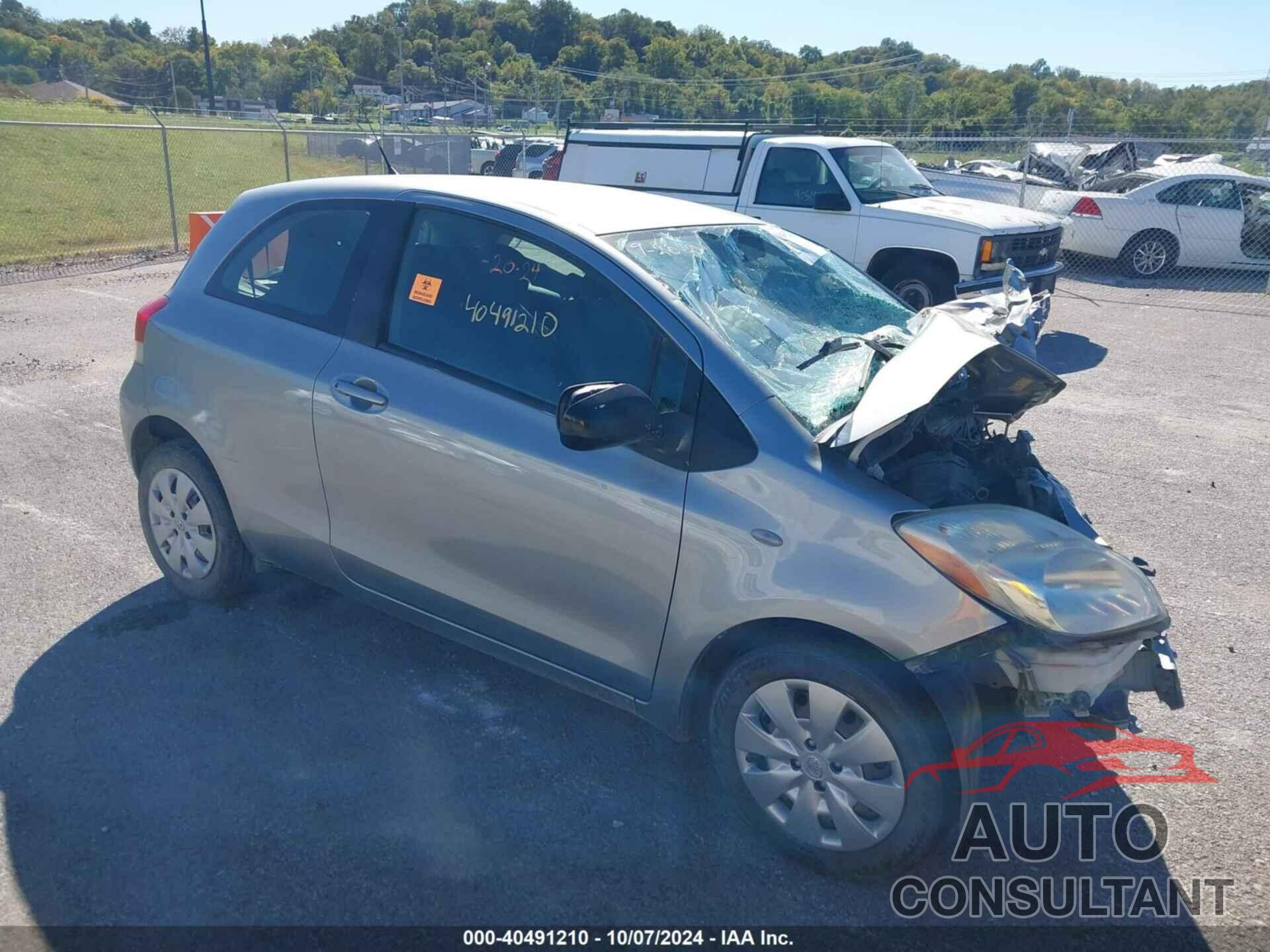 TOYOTA YARIS 2009 - JTDJT903795254721