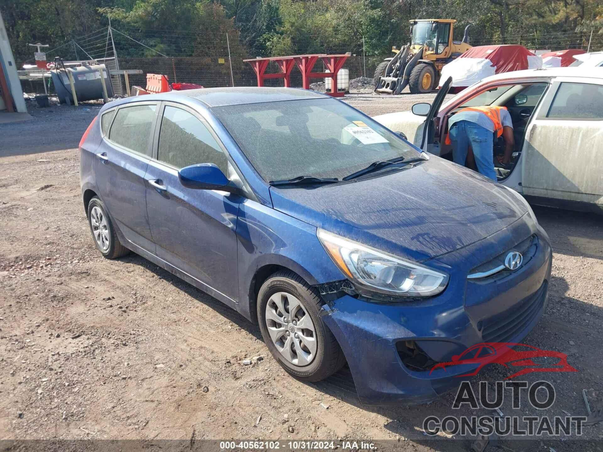 HYUNDAI ACCENT 2017 - KMHCT5AE6HU320418