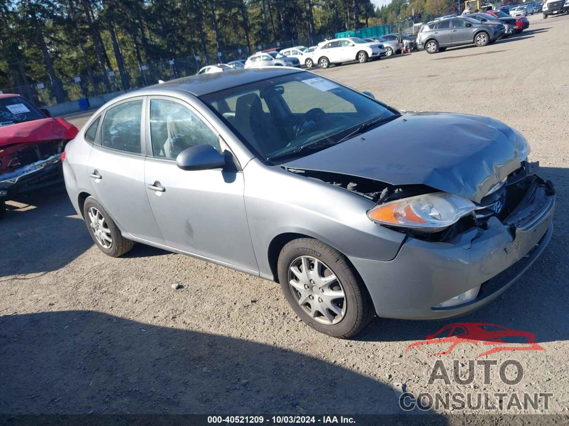 HYUNDAI ELANTRA 2010 - KMHDU4AD7AU065030
