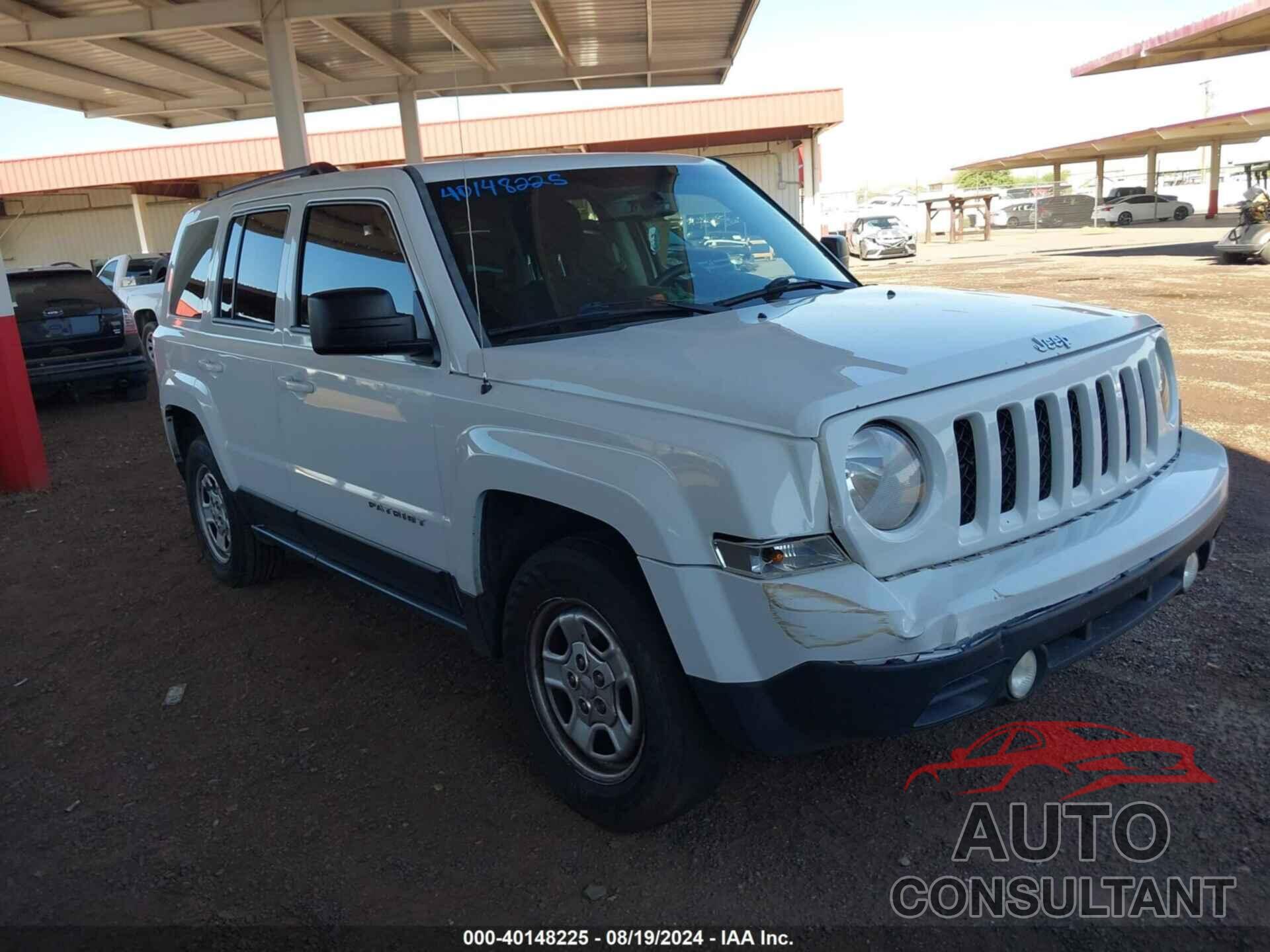 JEEP PATRIOT 2016 - 1C4NJRBB4GD618091