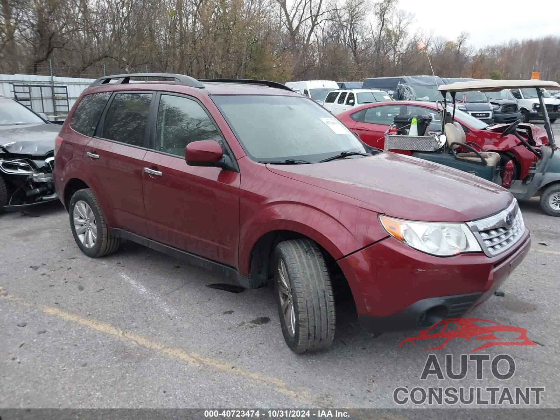 SUBARU FORESTER 2011 - JF2SHBDCXBH753865