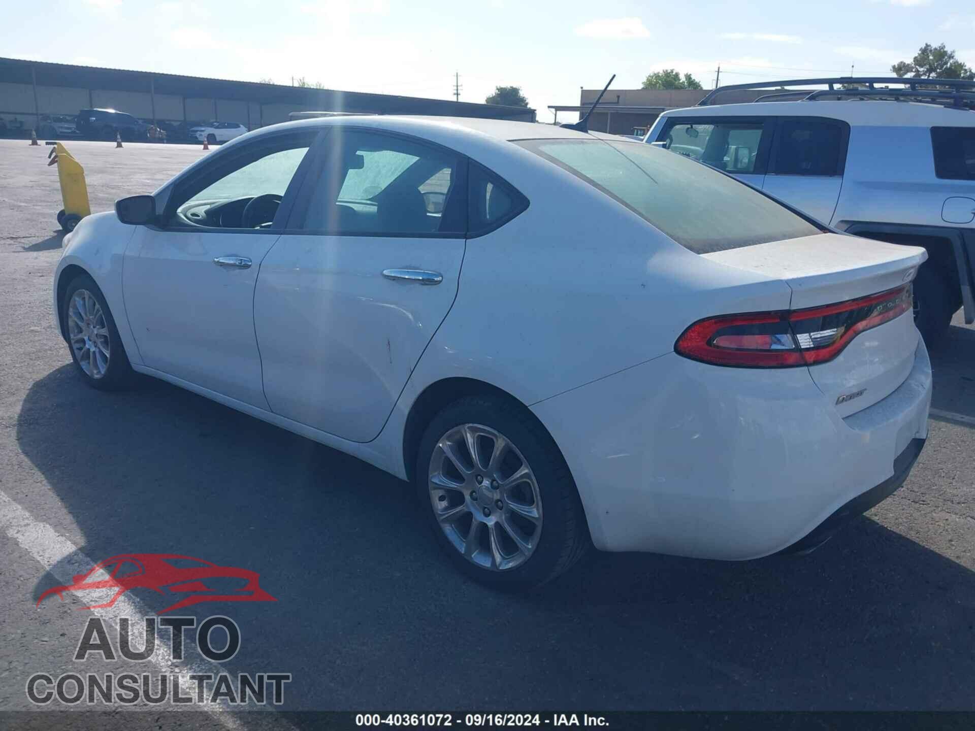 DODGE DART 2013 - 1C3CDFCH5DD153966