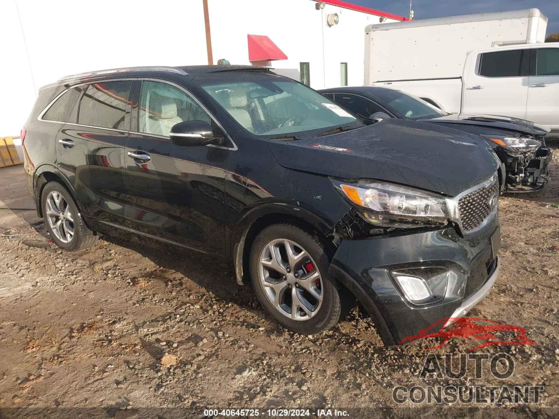 KIA SORENTO 2017 - 5XYPK4A52HG295215