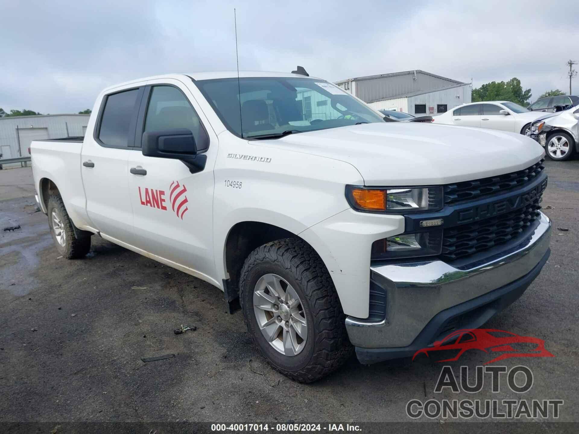 CHEVROLET SILVERADO 1500 2019 - 1GCPWAEF6KZ309681