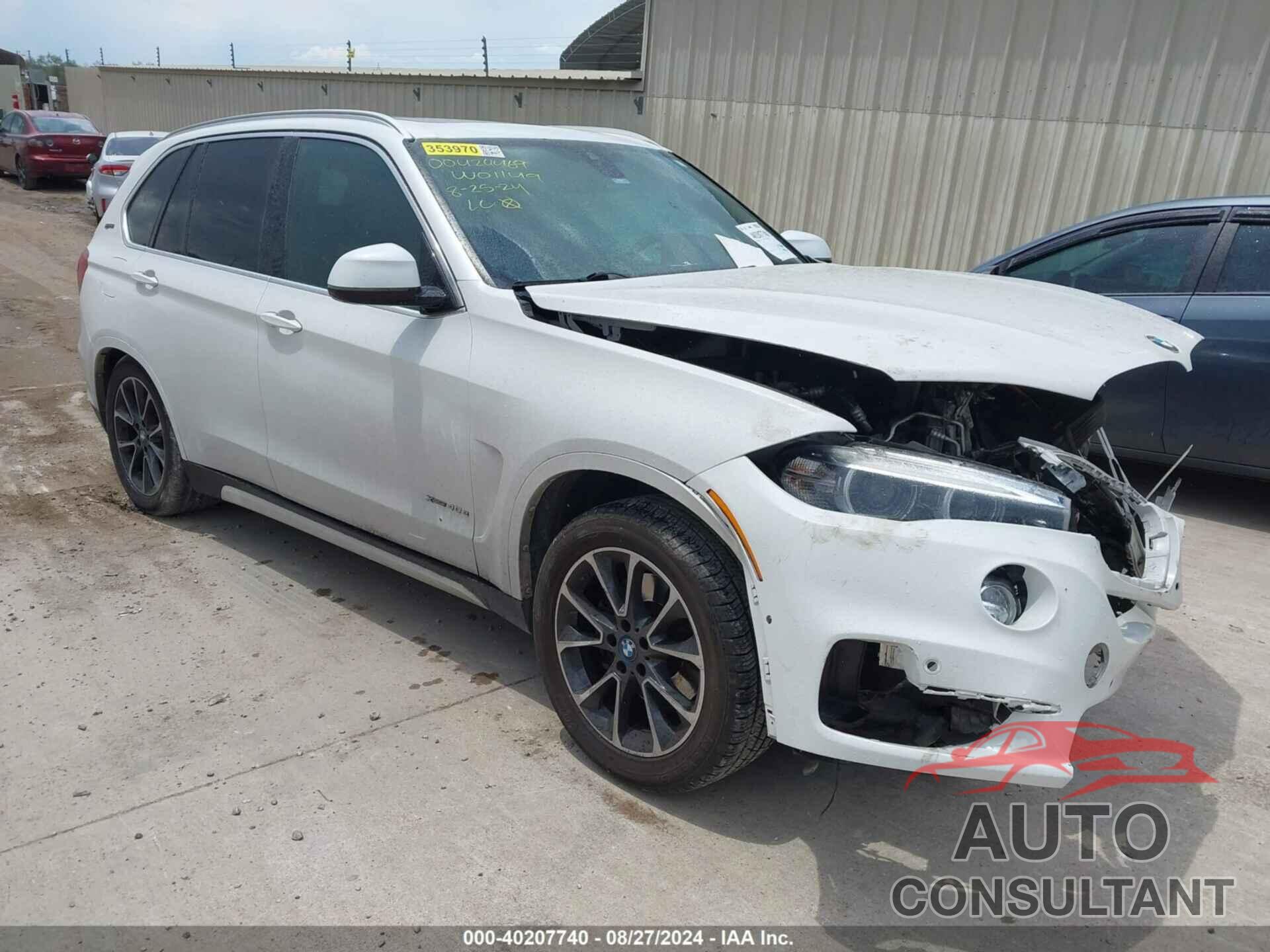 BMW X5 EDRIVE 2018 - 5UXKT0C53J0W01149