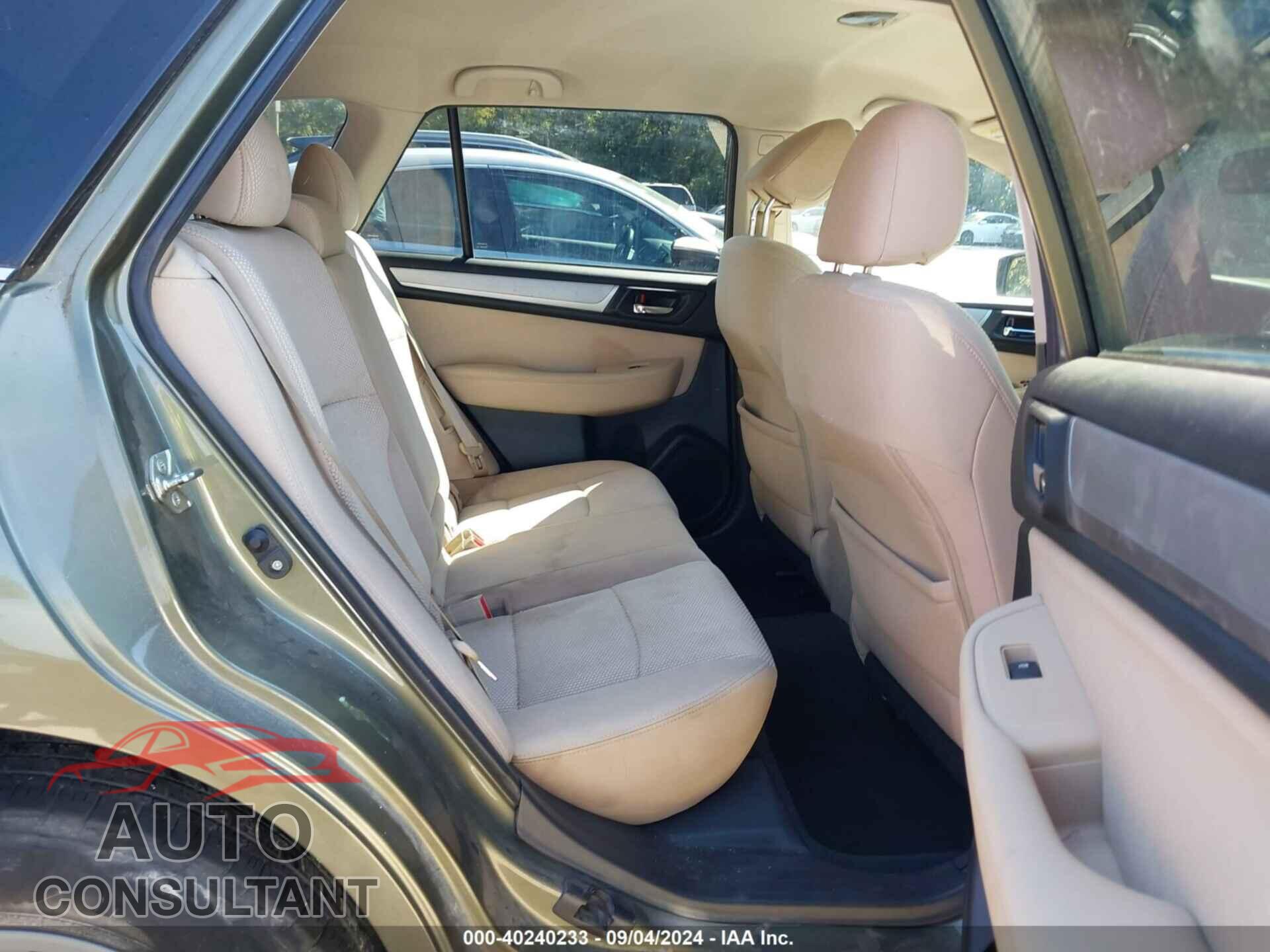 SUBARU OUTBACK 2015 - 4S4BSBFC0F3292557