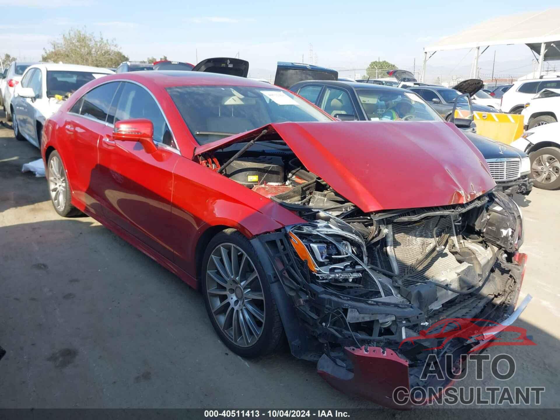 MERCEDES-BENZ CLS 400 2016 - WDDLJ6FBXGA160533