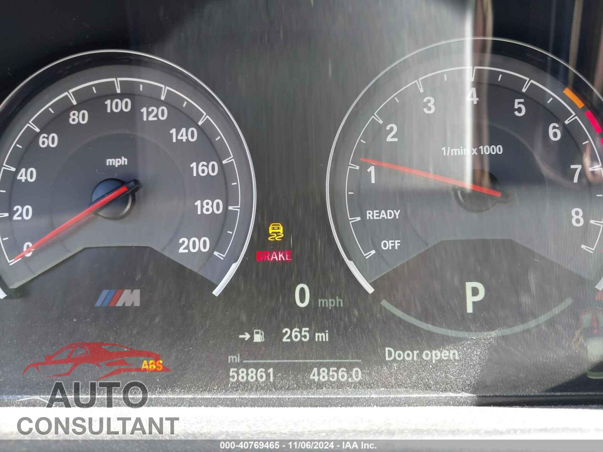 BMW M3 2018 - WBS8M9C51J5K99983