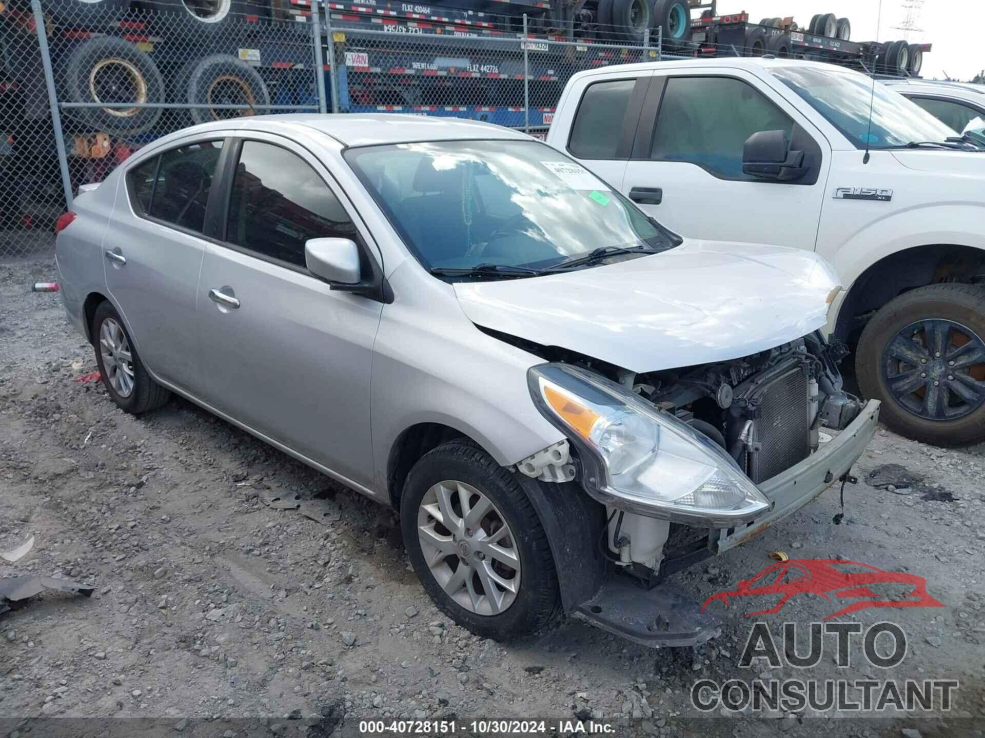 NISSAN VERSA 2018 - 3N1CN7APXJL825635