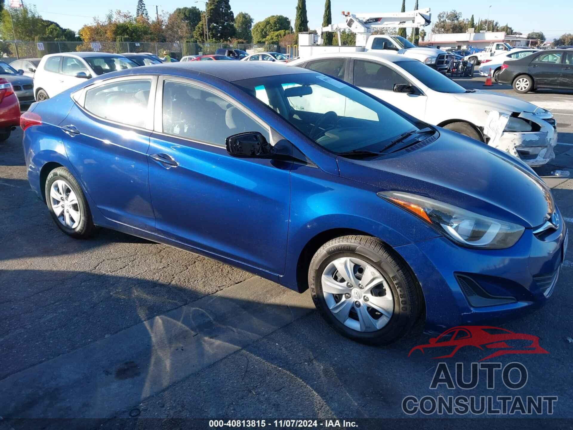 HYUNDAI ELANTRA 2016 - 5NPDH4AE0GH707012