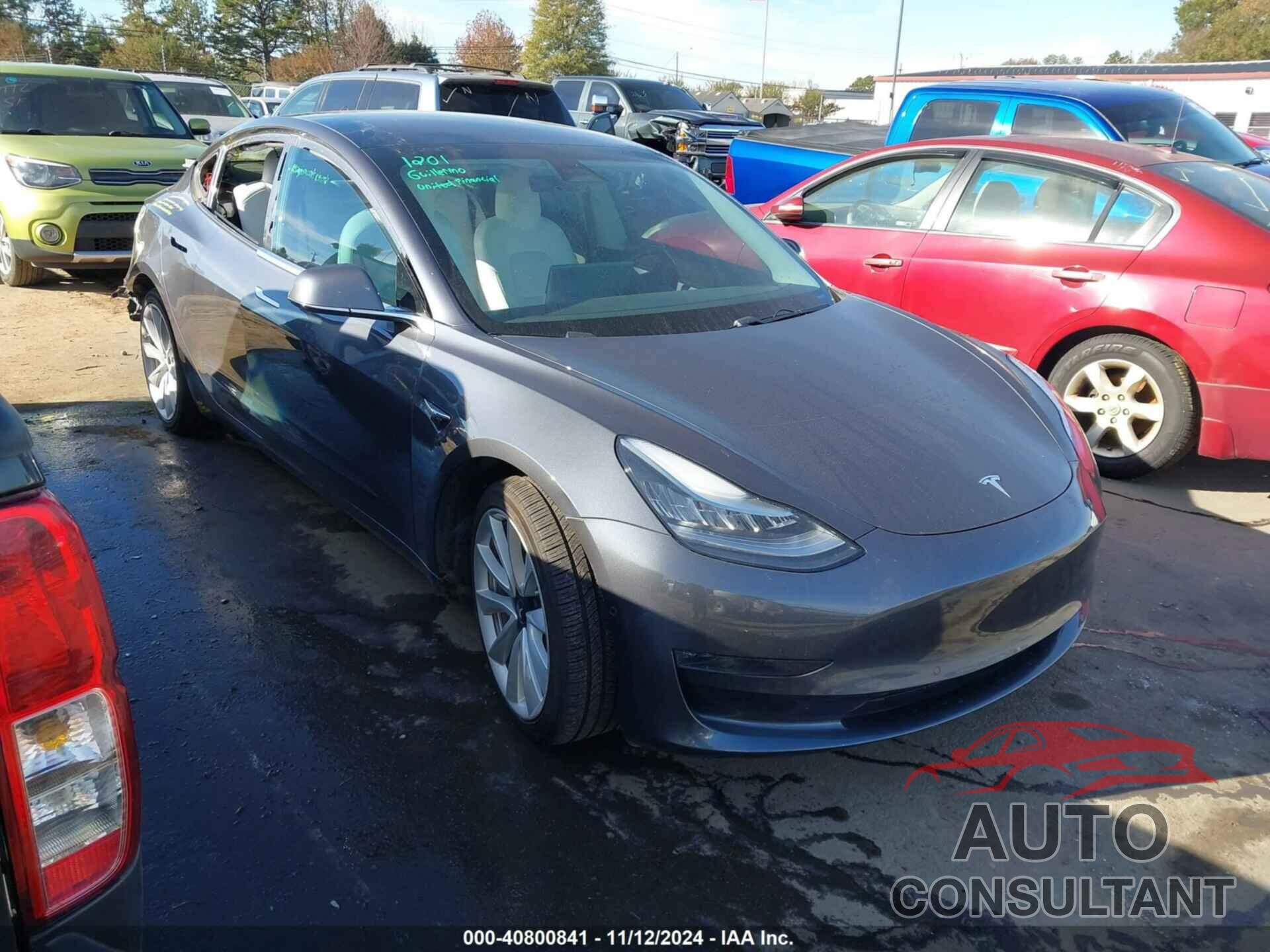 TESLA MODEL 3 2020 - 5YJ3E1EBXLF651933