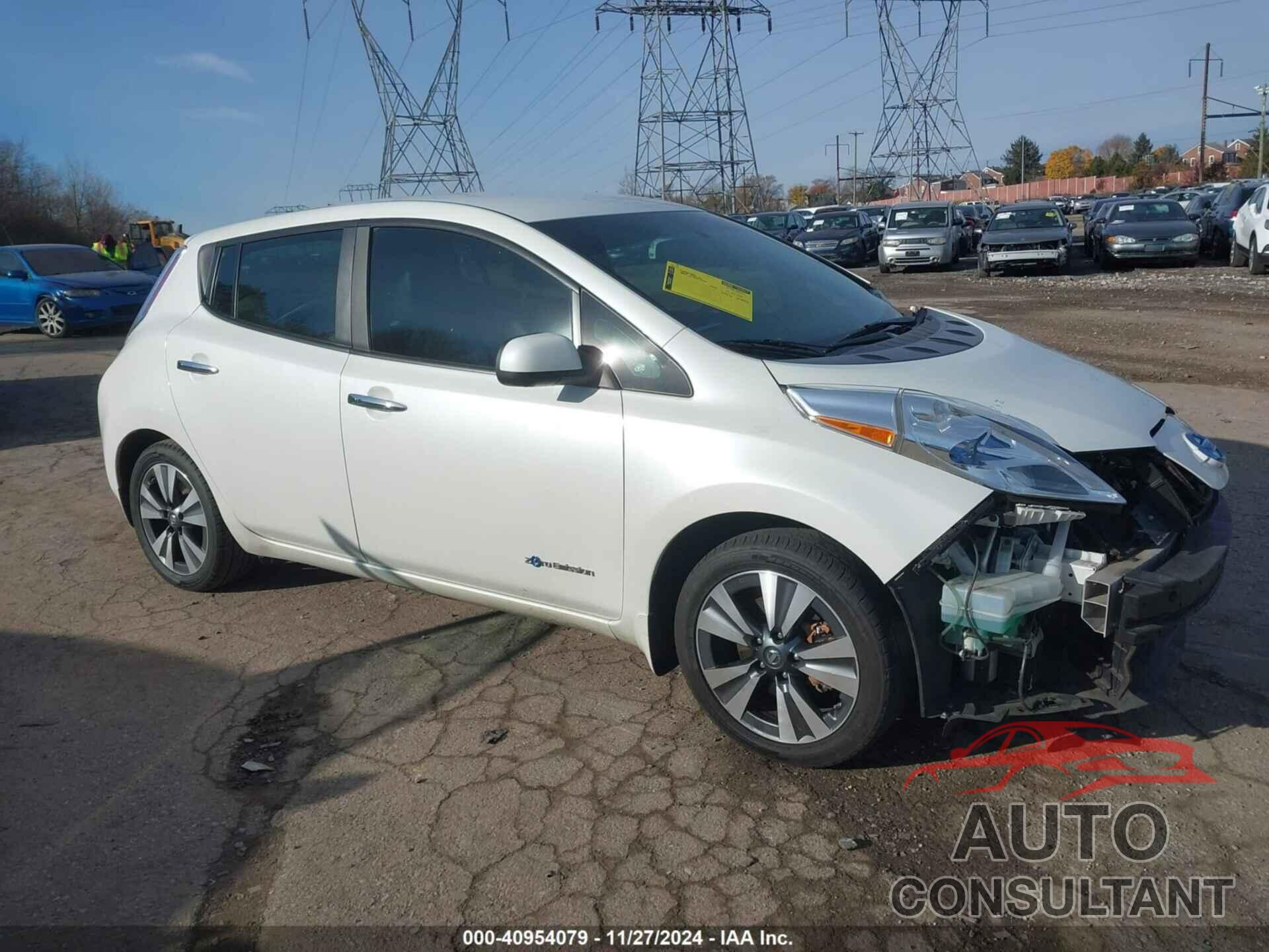 NISSAN LEAF 2016 - 1N4BZ0CP5GC303863