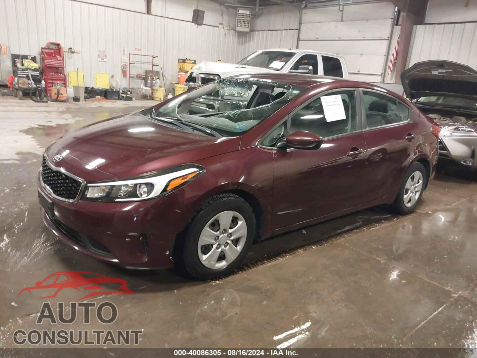 KIA FORTE 2017 - 3KPFL4A74HE140284