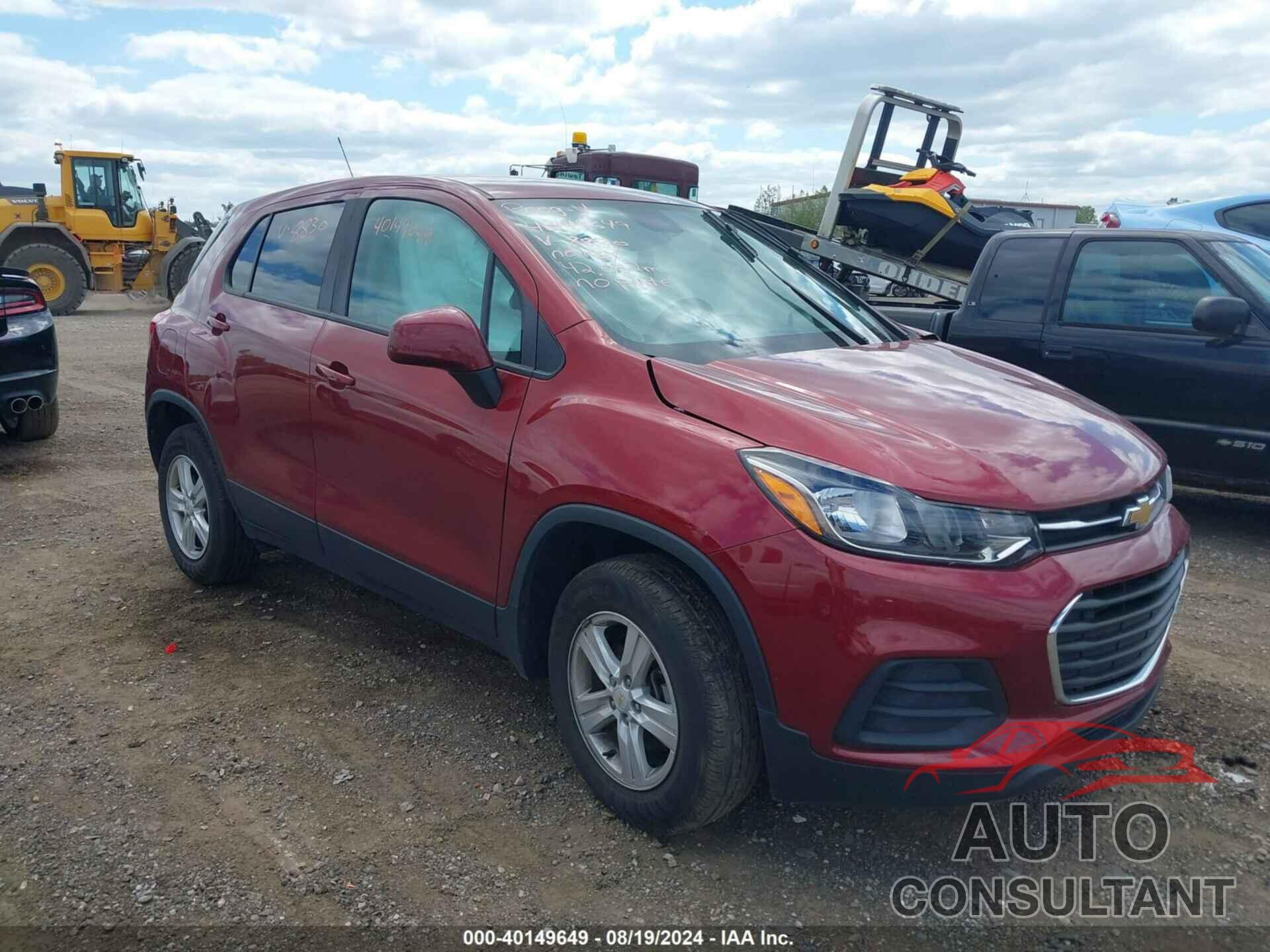 CHEVROLET TRAX 2021 - KL7CJNSB1MB338830