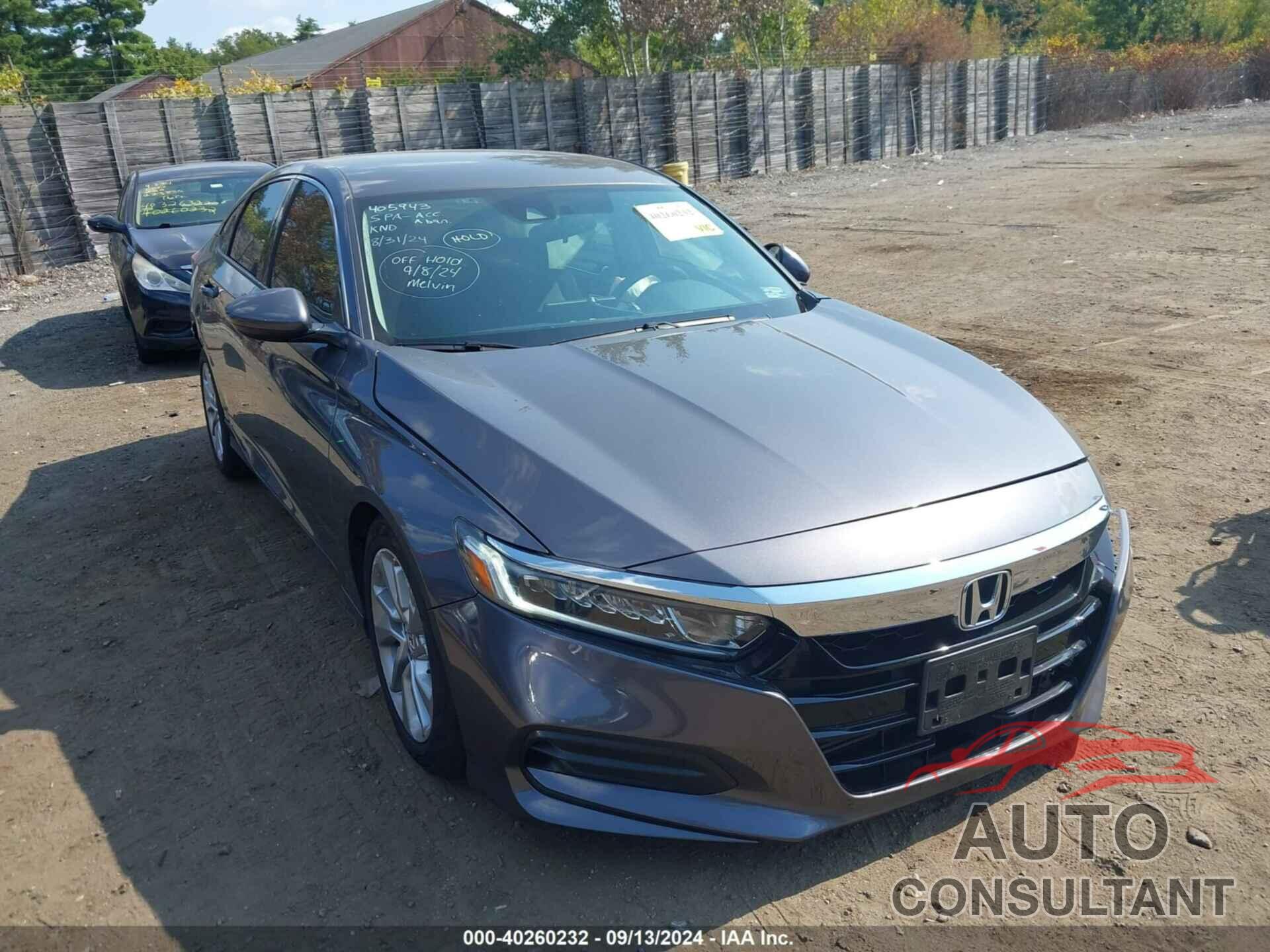 HONDA ACCORD 2019 - 1HGCV1F14KA120922