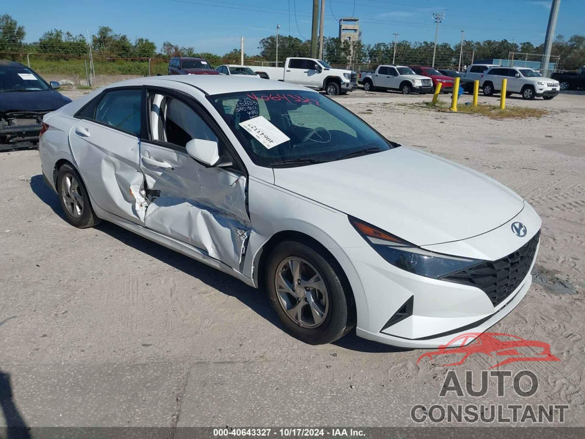 HYUNDAI ELANTRA 2021 - 5NPLL4AG5MH022012