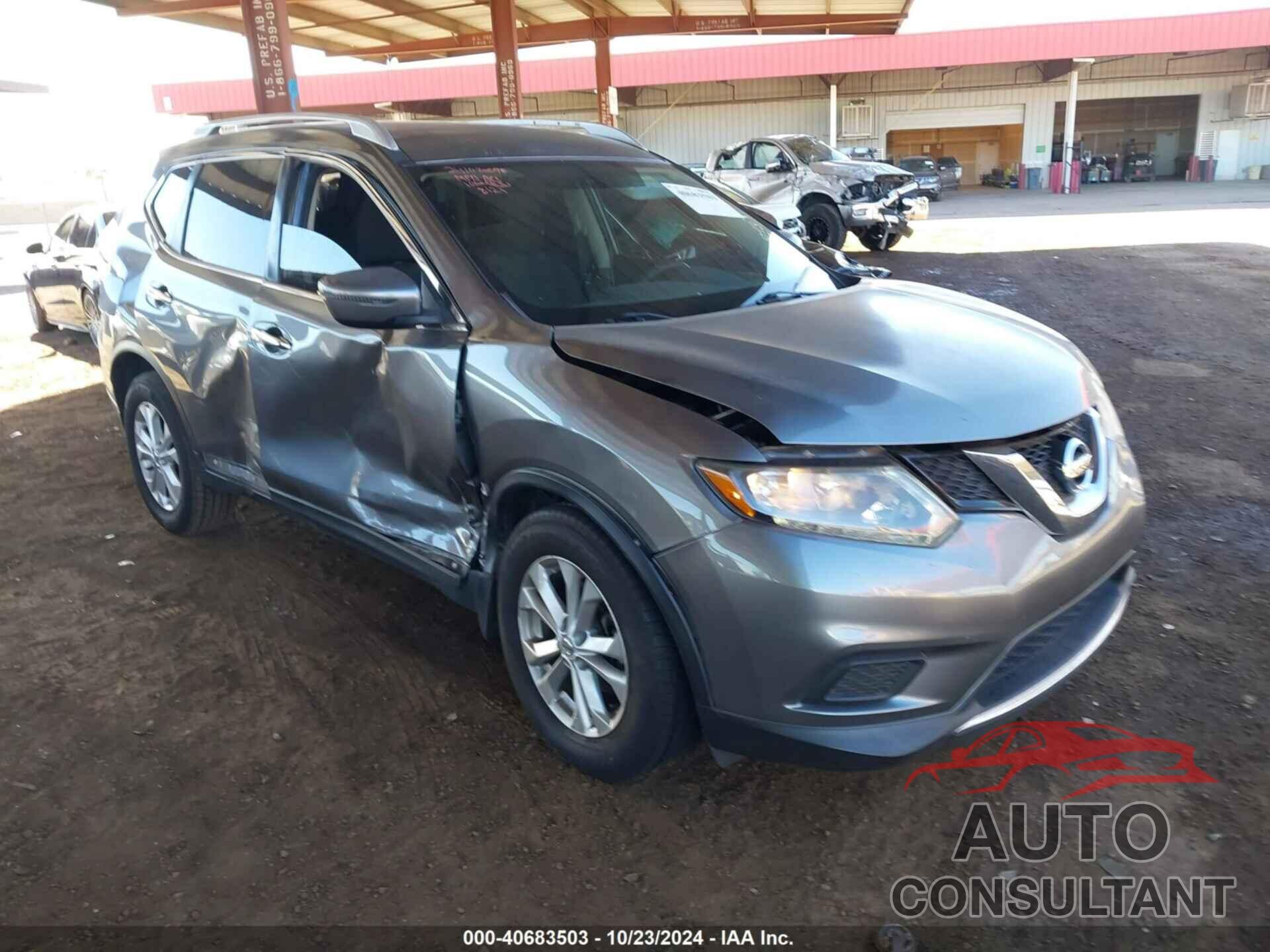 NISSAN ROGUE 2016 - KNMAT2MT6GP678121