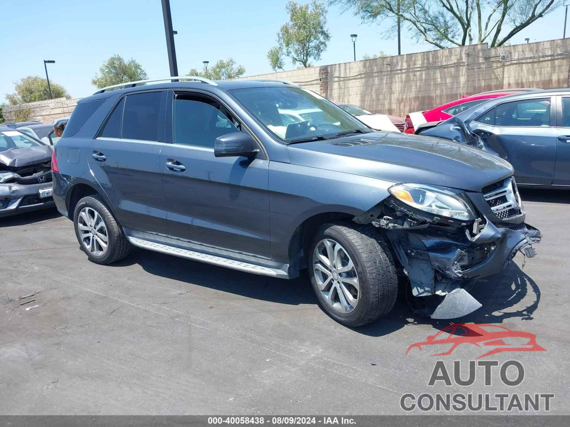 MERCEDES-BENZ GLE 350 2016 - 4JGDA5HB4GA652203