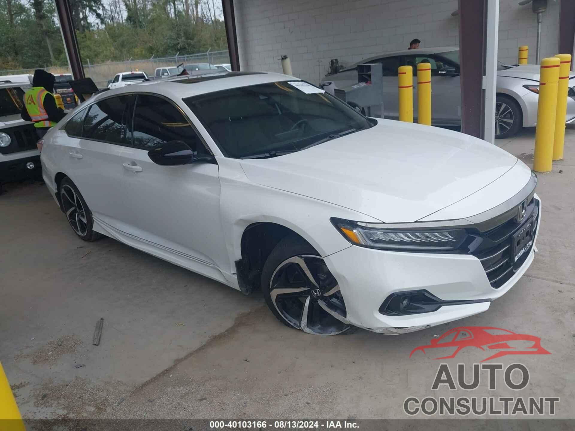 HONDA ACCORD 2021 - 1HGCV2F38MA028982