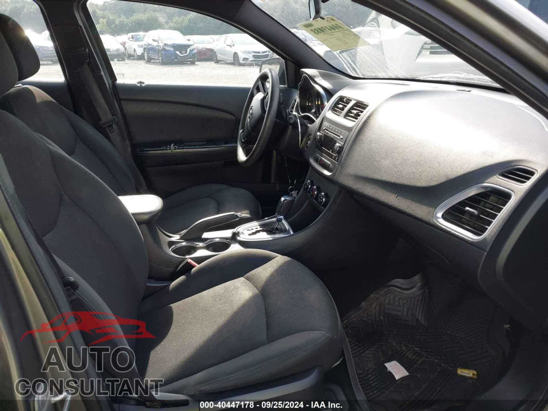 DODGE AVENGER 2013 - 1C3CDZAB3DN598815