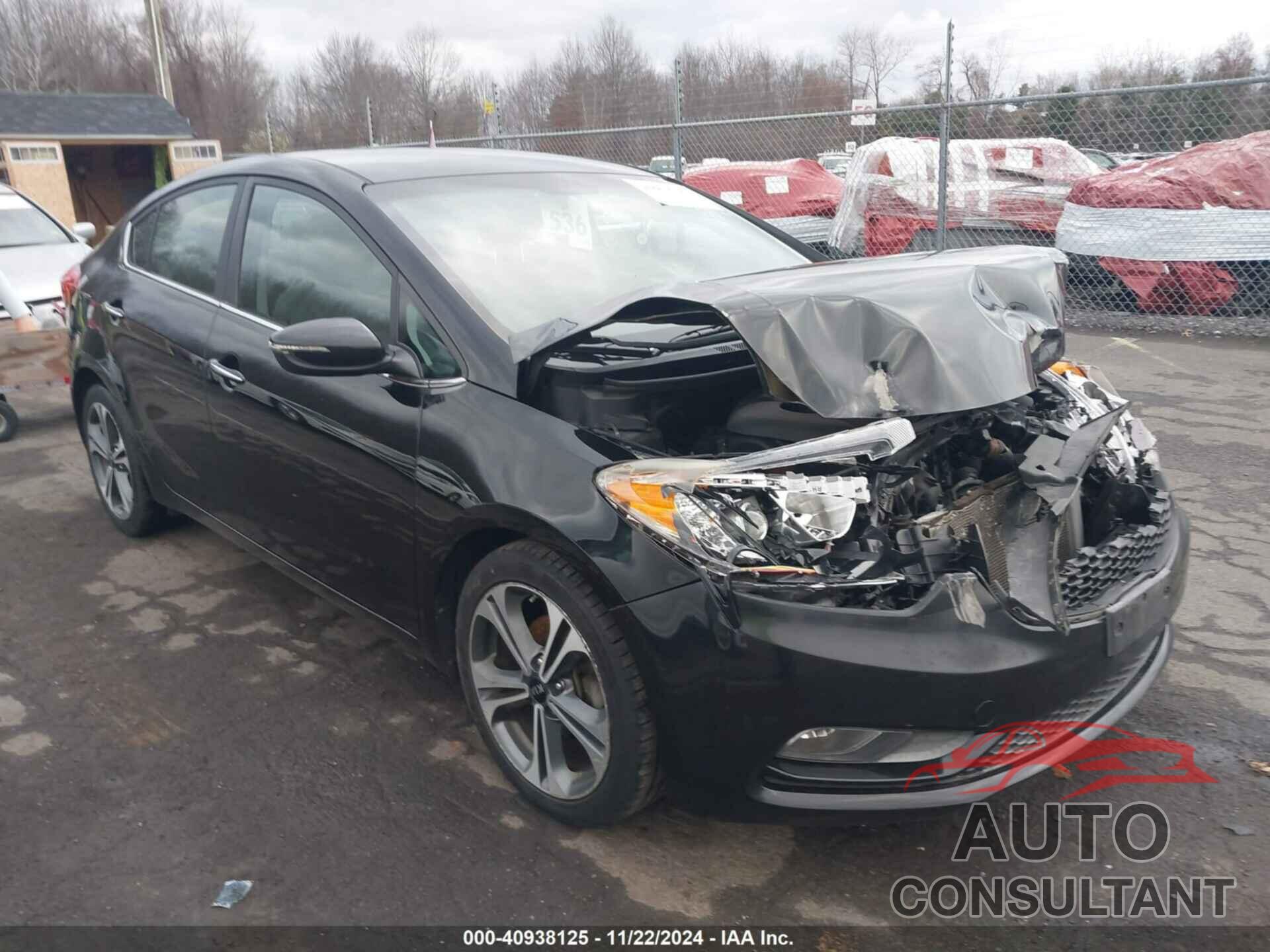 KIA FORTE 2016 - KNAFX4A8XG5447432