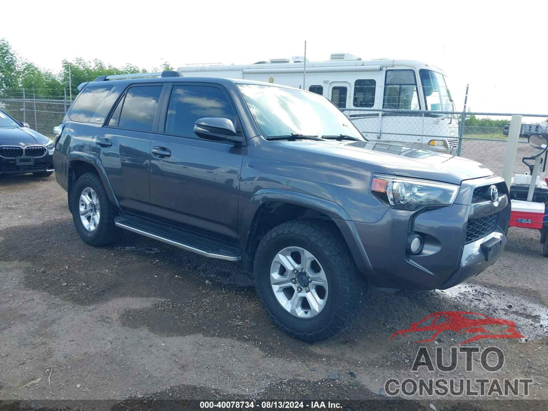 TOYOTA 4RUNNER 2019 - JTEBU5JR3K5698824