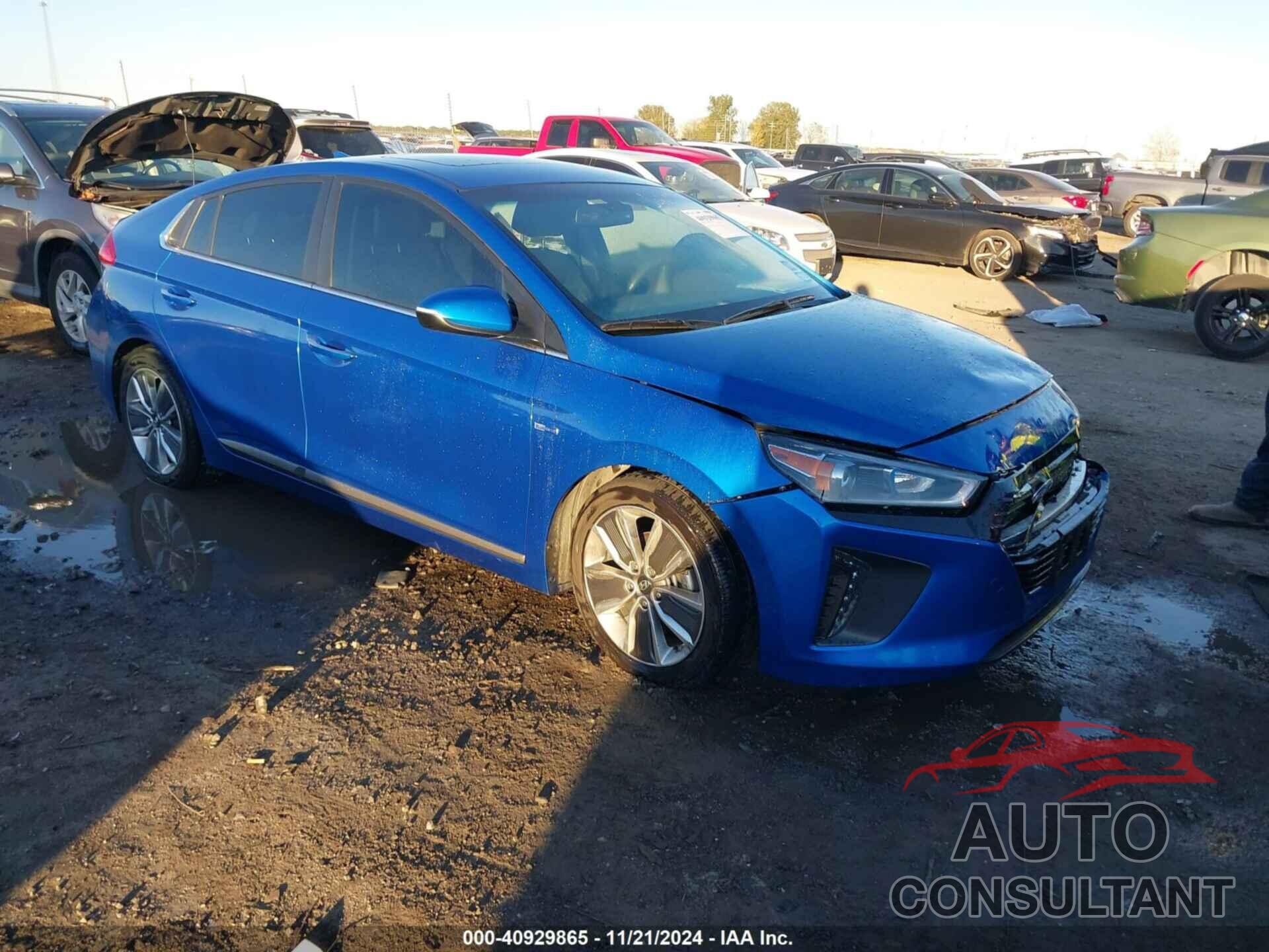 HYUNDAI IONIQ HYBRID 2017 - KMHC85LC5HU051454