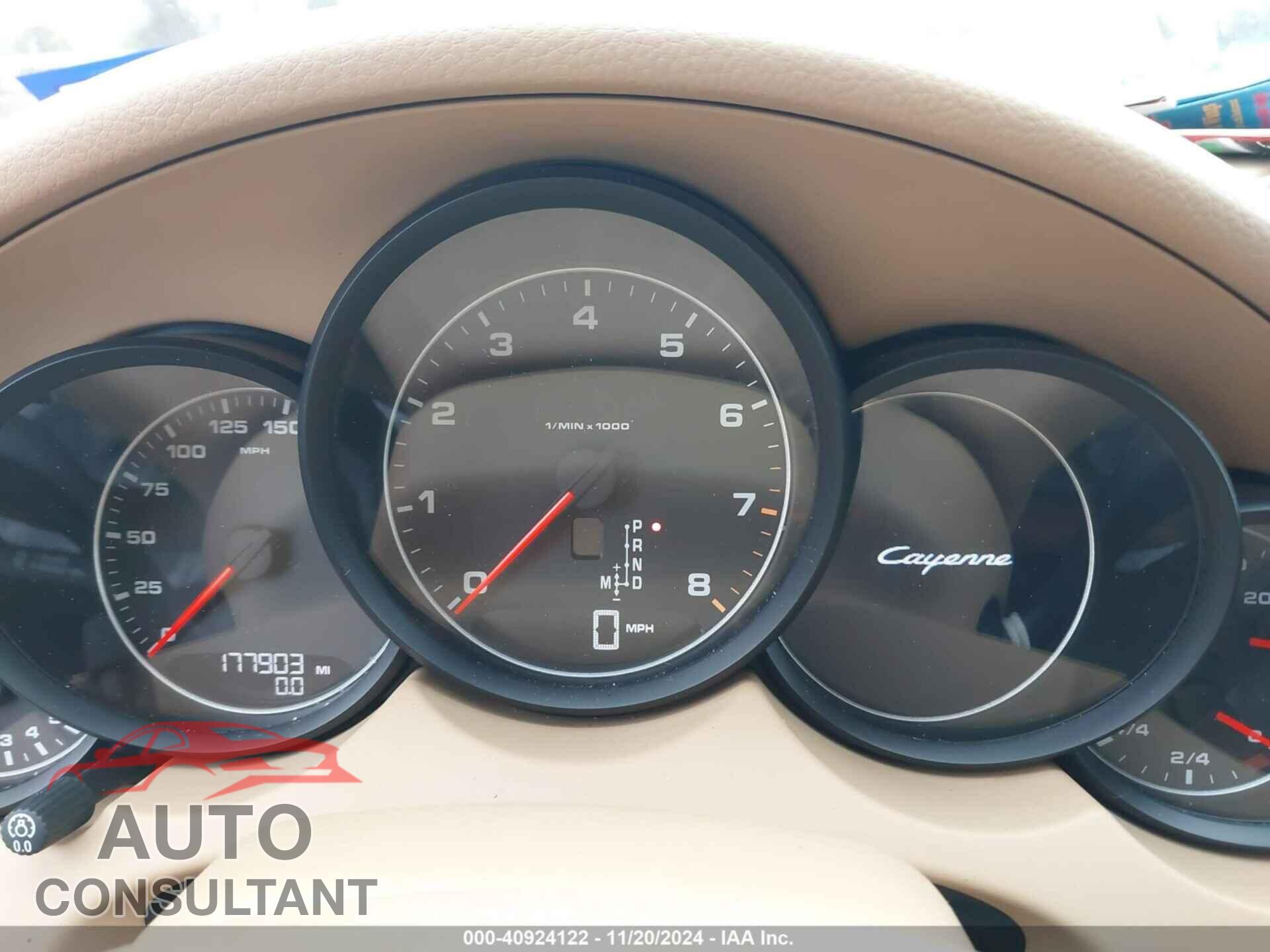 PORSCHE CAYENNE 2011 - WP1AA2A28BLA07128