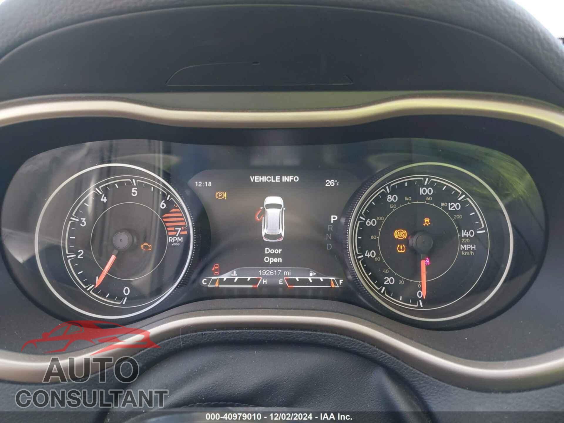JEEP CHEROKEE 2016 - 1C4PJMDB7GW151648