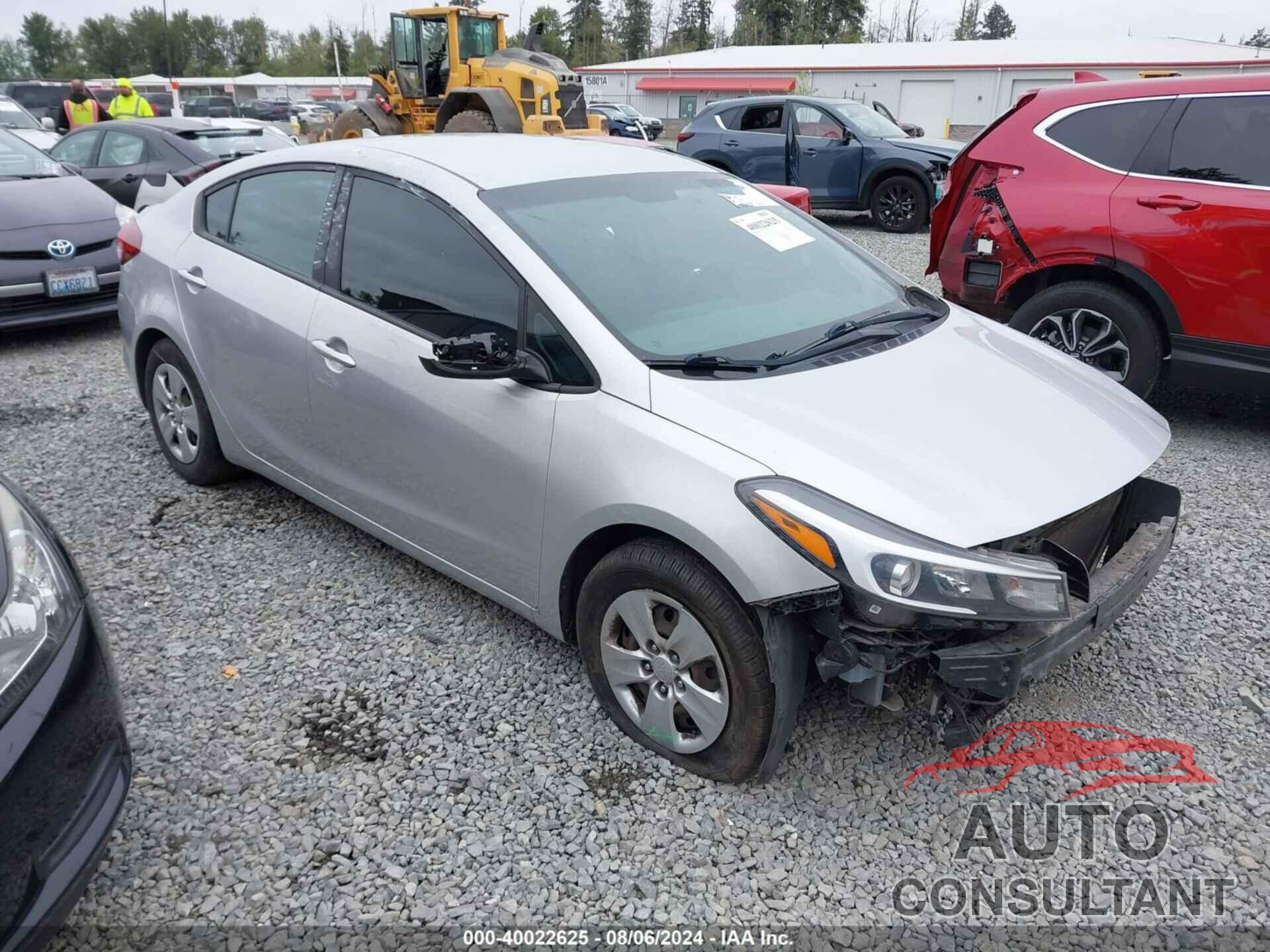 KIA FORTE 2017 - 3KPFL4A73HE029712