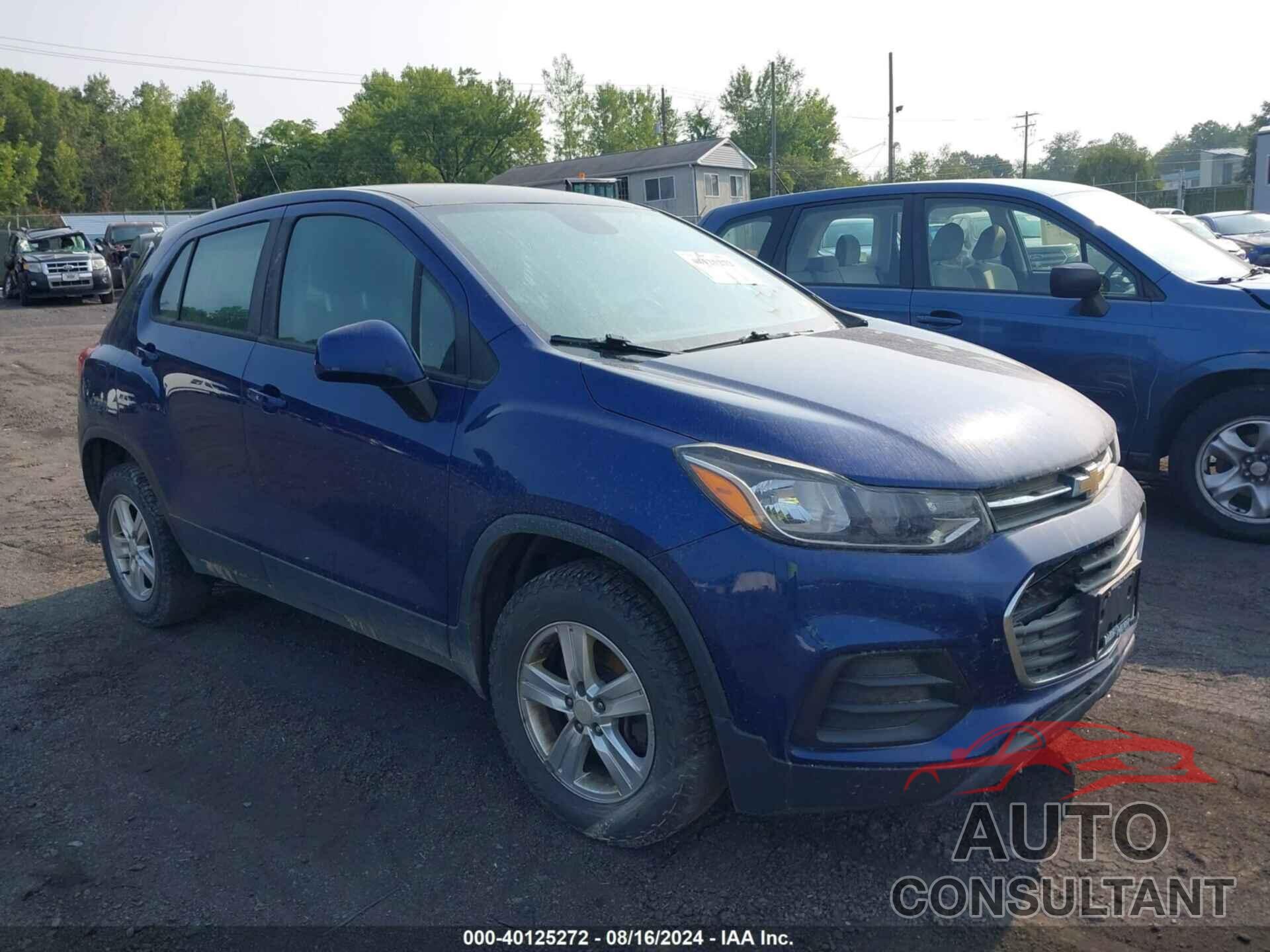 CHEVROLET TRAX 2017 - 3GNCJNSB3HL199332