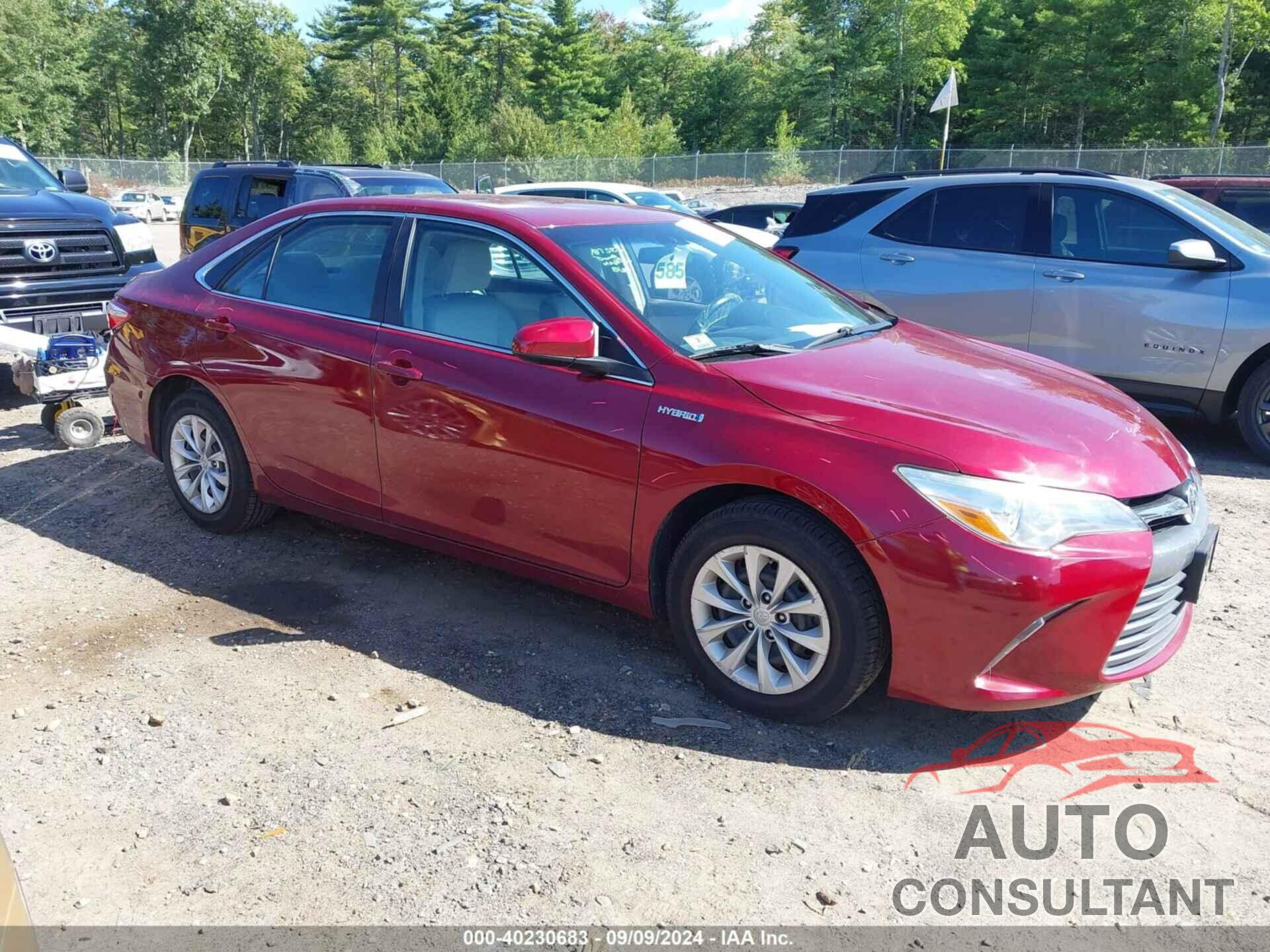 TOYOTA CAMRY HYBRID 2016 - 4T1BD1FK8GU180323