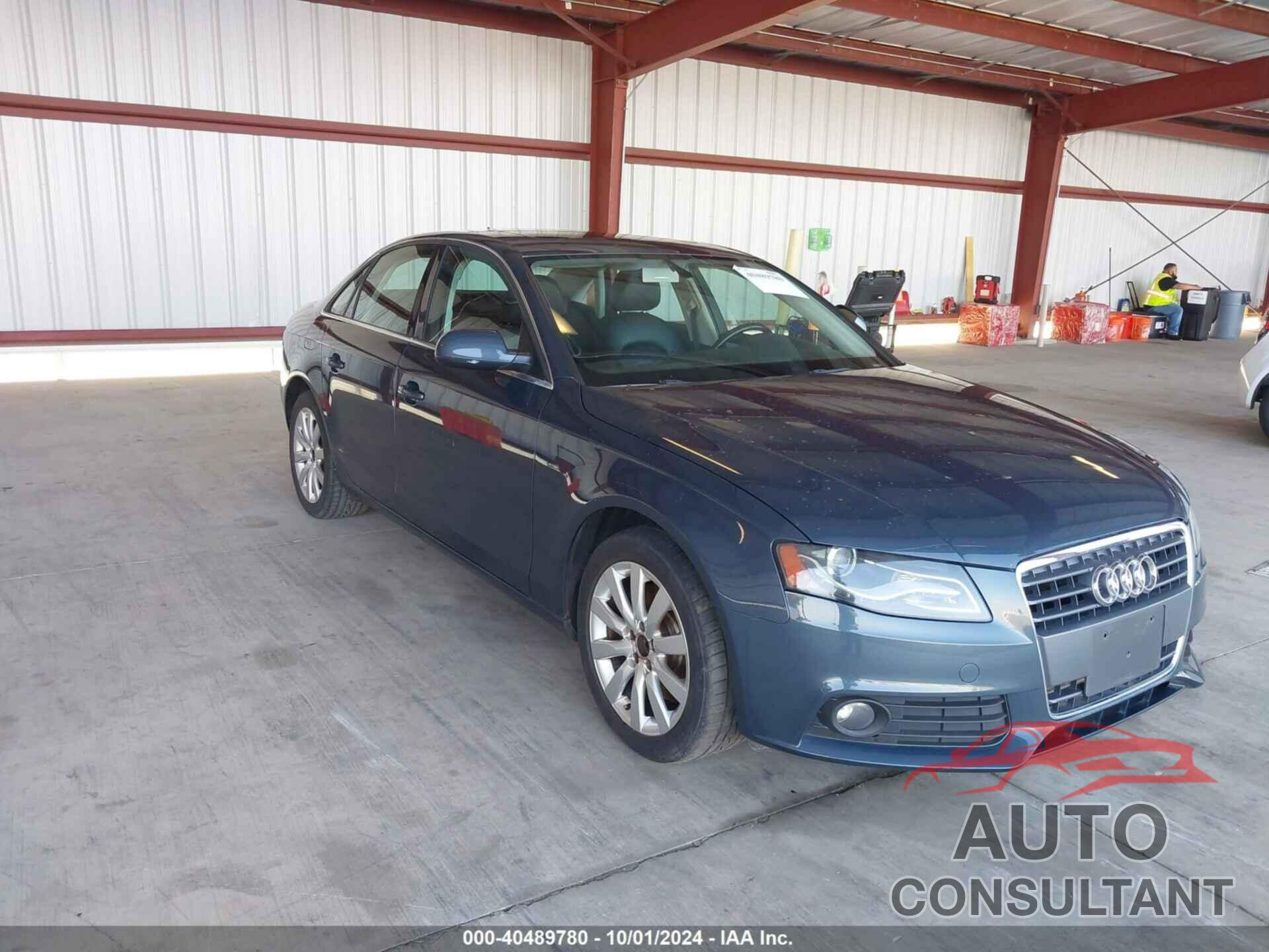 AUDI A4 2010 - WAUEFAFL6AN030794