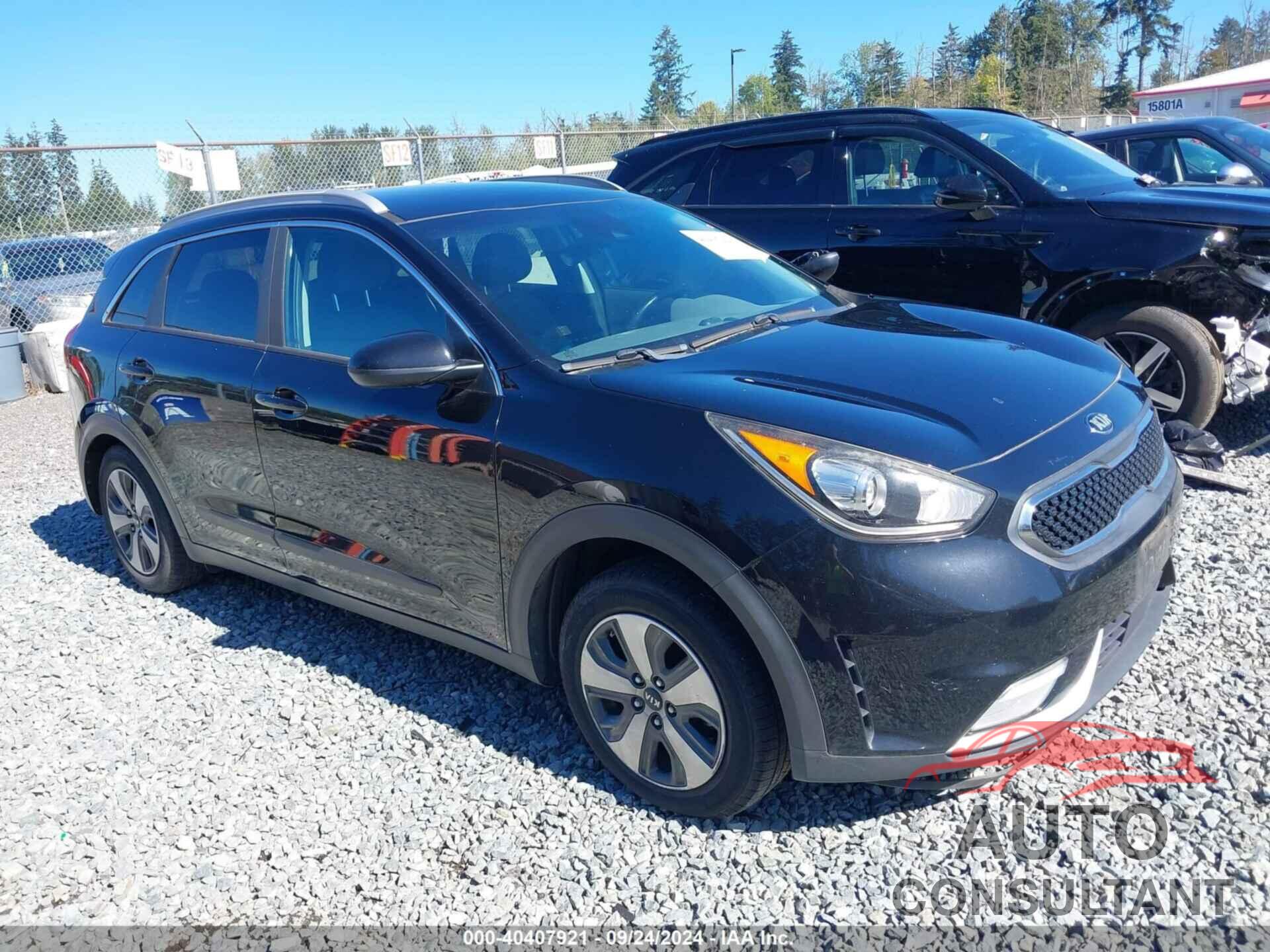 KIA NIRO 2018 - KNDCB3LC0J5129312