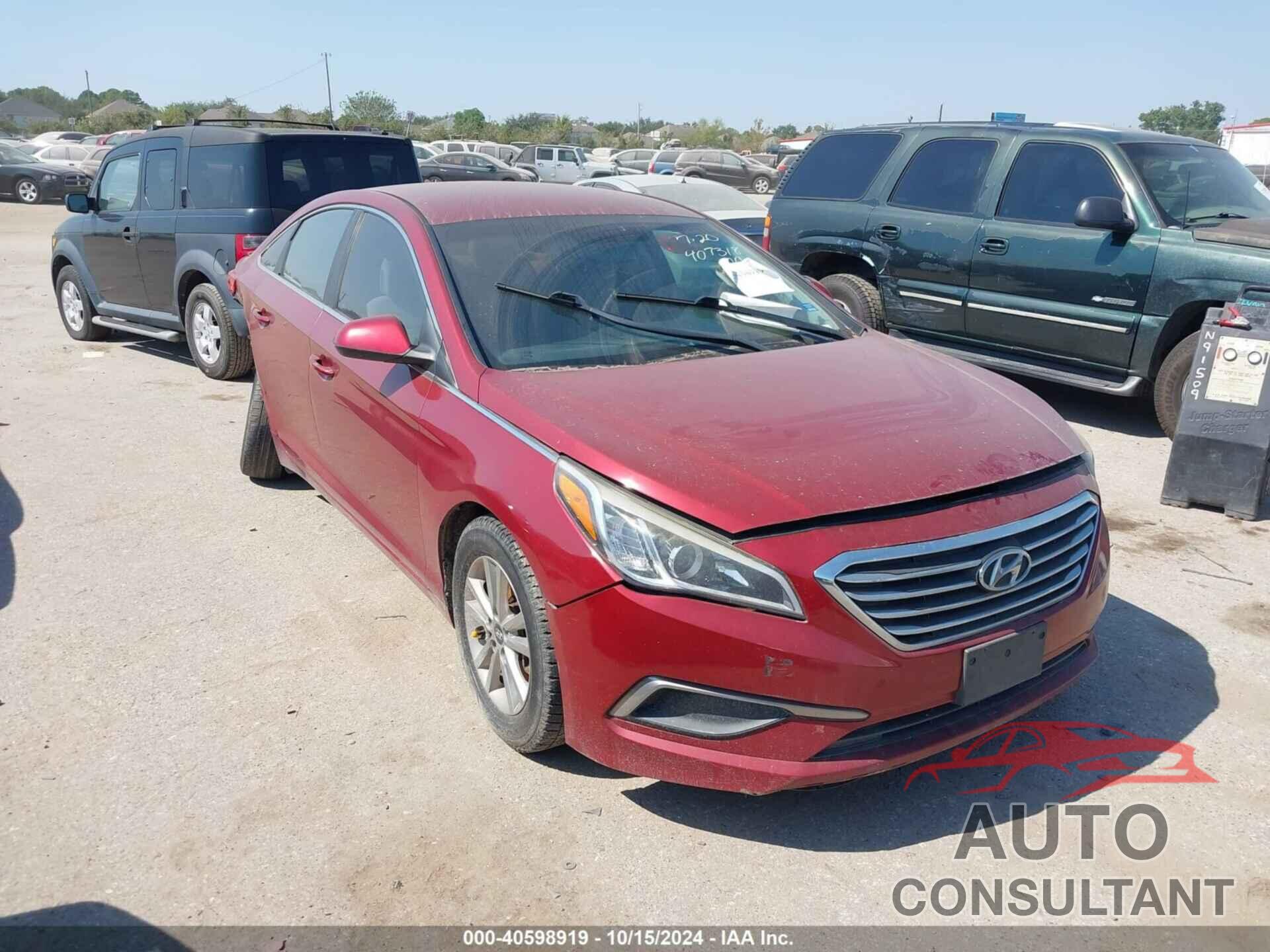 HYUNDAI SONATA 2016 - 5NPE24AF3GH377705