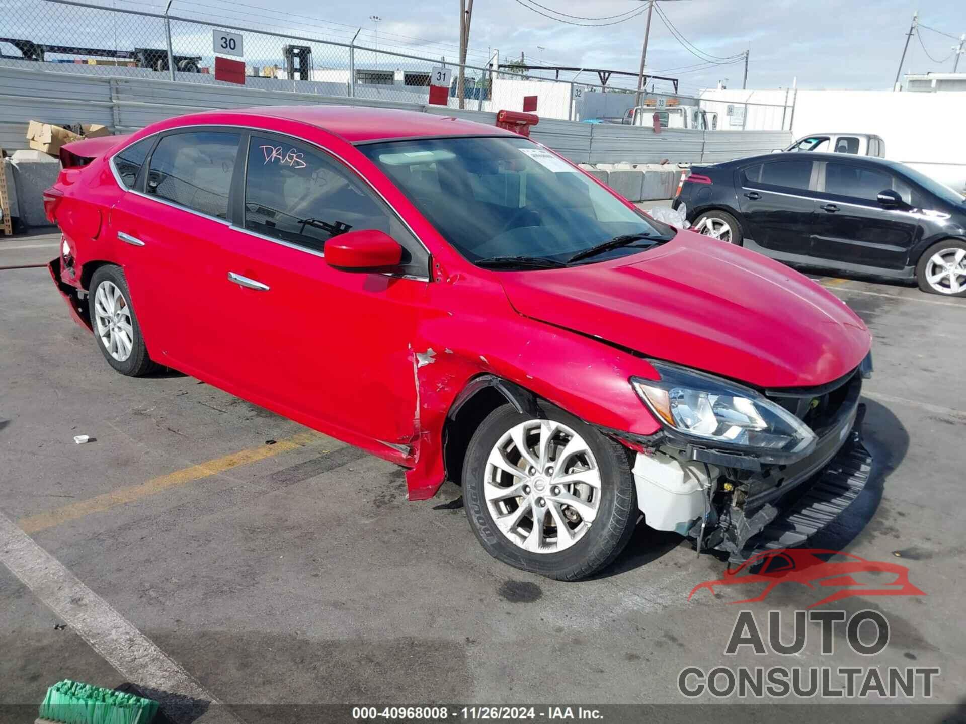NISSAN SENTRA 2018 - 3N1AB7AP4JL654414